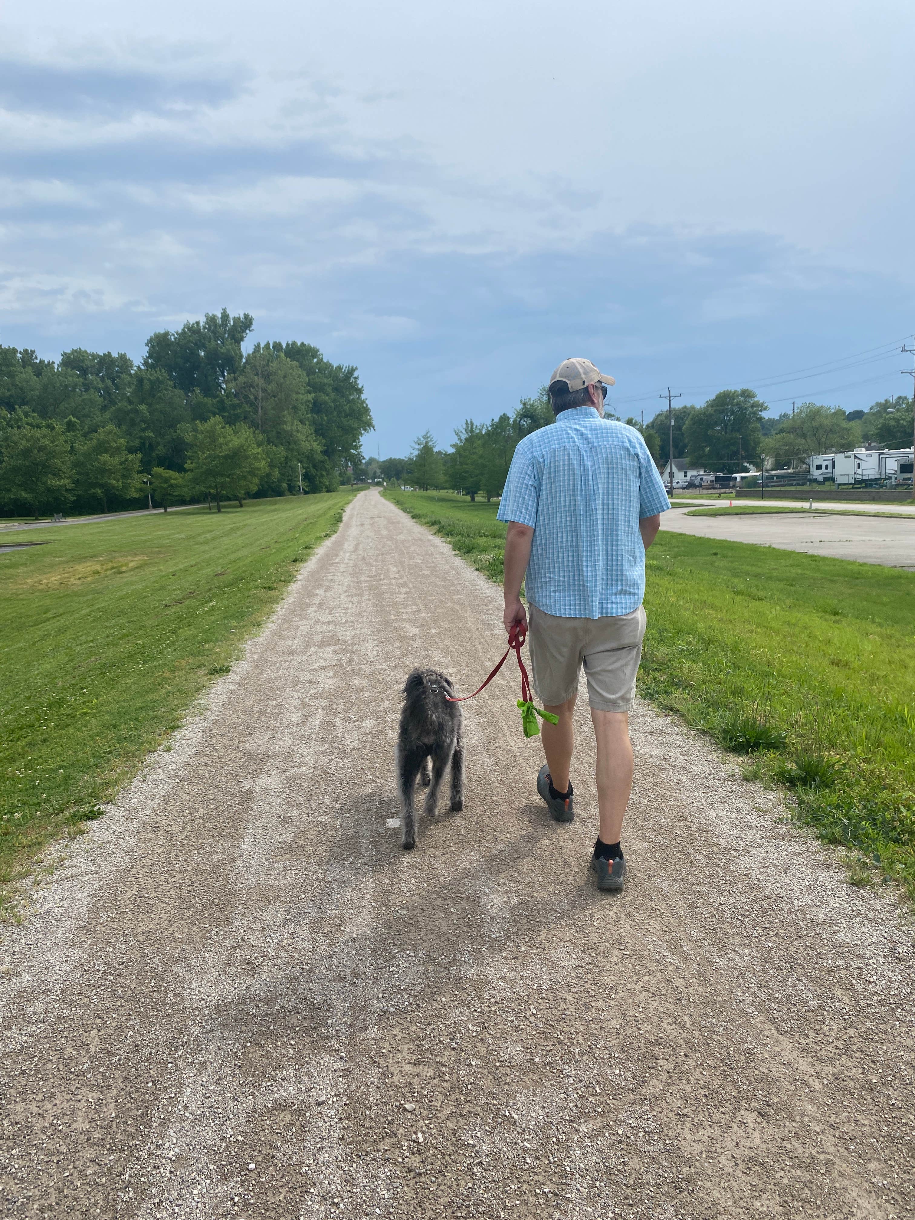 Bea's photo of camping with pets at Sundermeier RV Park near Glen Carbon, IL