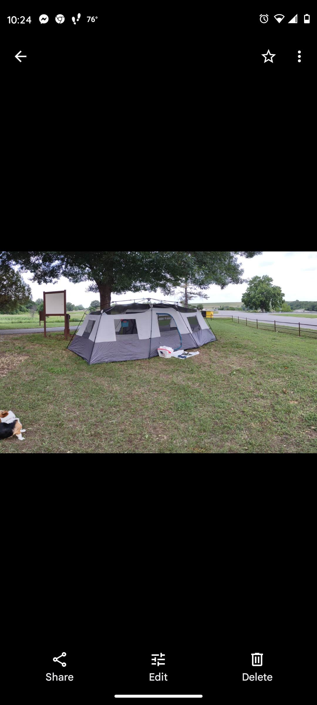 Camper-submitted photo at Damsite Texas — Lake Texoma near Denison, TX