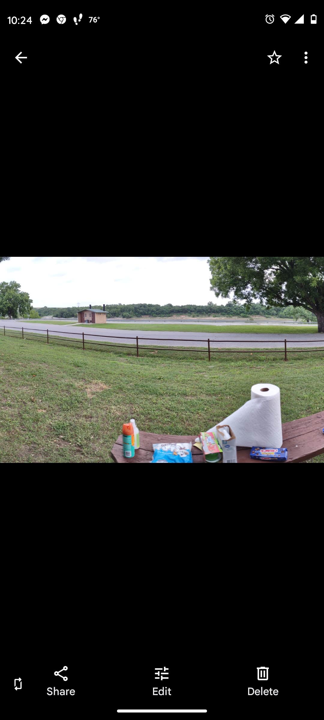 Camper-submitted photo at Damsite Texas — Lake Texoma near Denison, TX