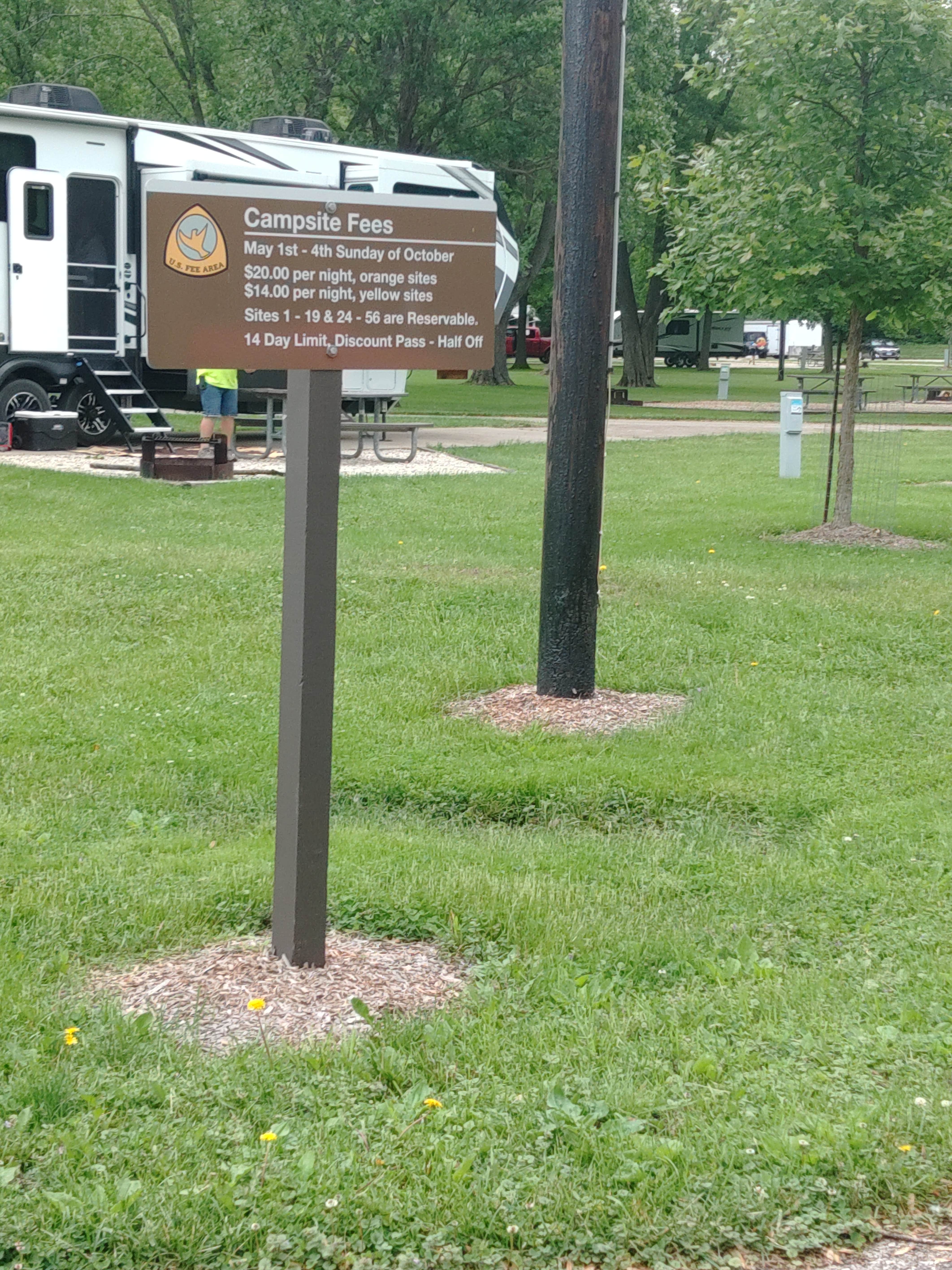 James M.'s photo of rv camping at Fishermans Corner - Mississippi River near Maquoketa, IA