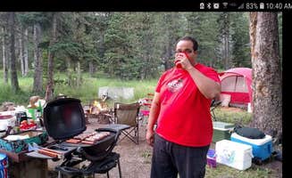 Megan B.'s photo at Crystal Lake Group Campsite near Martinsdale, MT