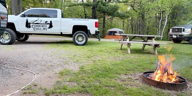 Camper submitted image from Buffalo Valley Camping