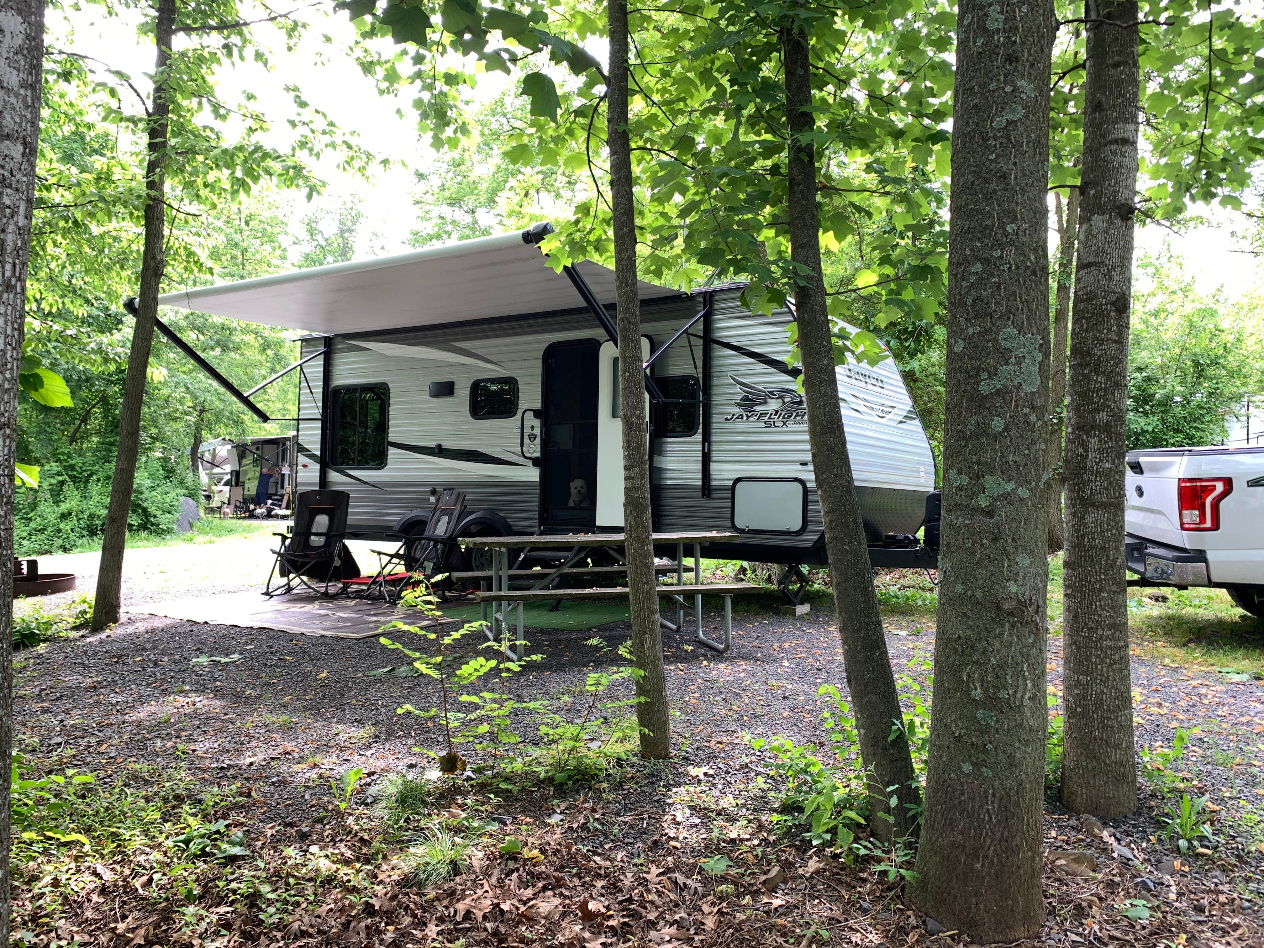 Laure D.'s photo of rv camping at Drummer Boy Camping Resort near Barnesville, MD