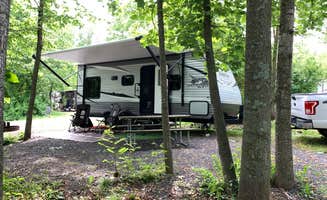 Laure D.'s photo of rv camping at Drummer Boy Camping Resort near Frederick, MD