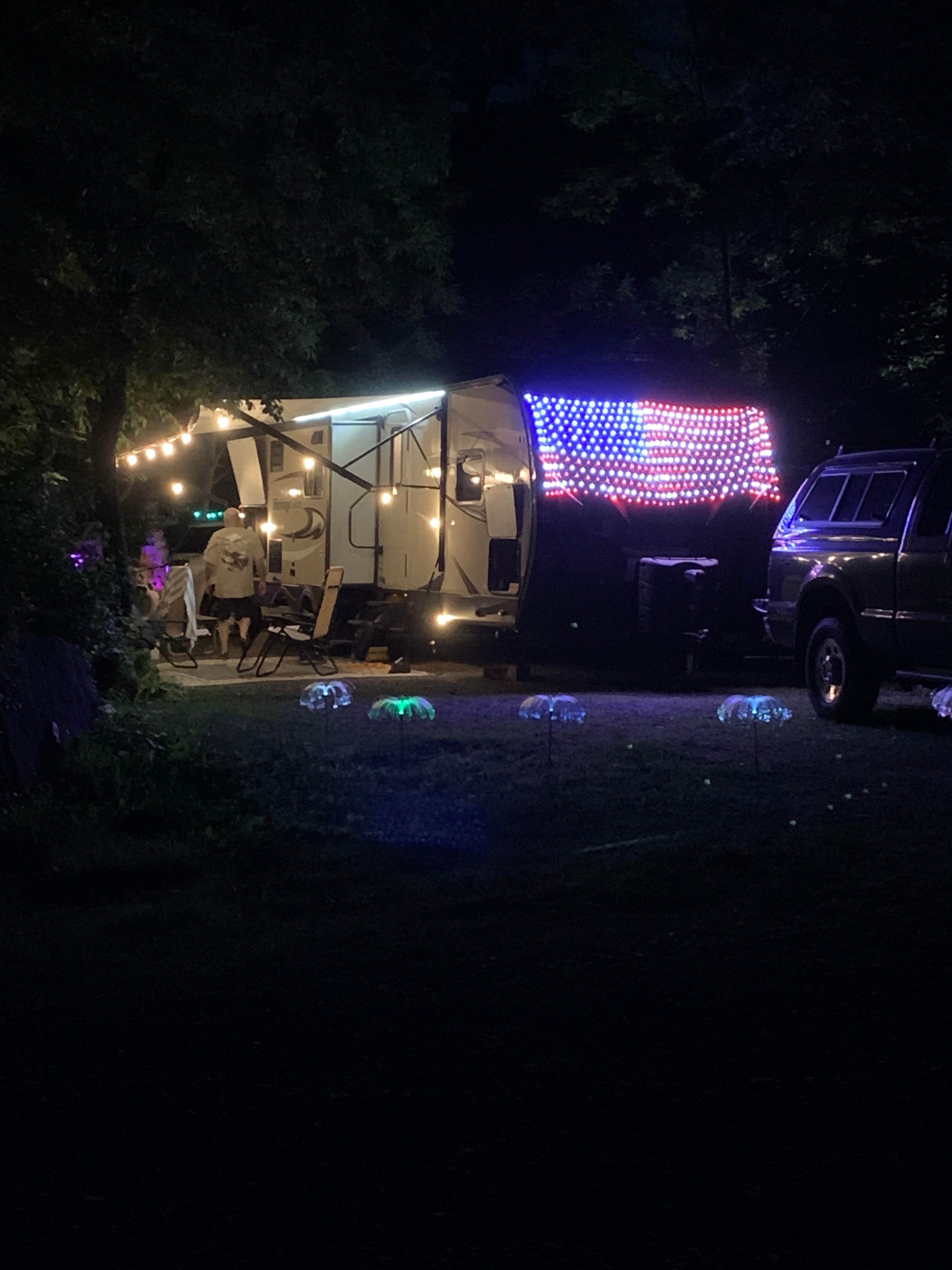 Laure D.'s photo of rv camping at Drummer Boy Camping Resort near Brunswick, MD