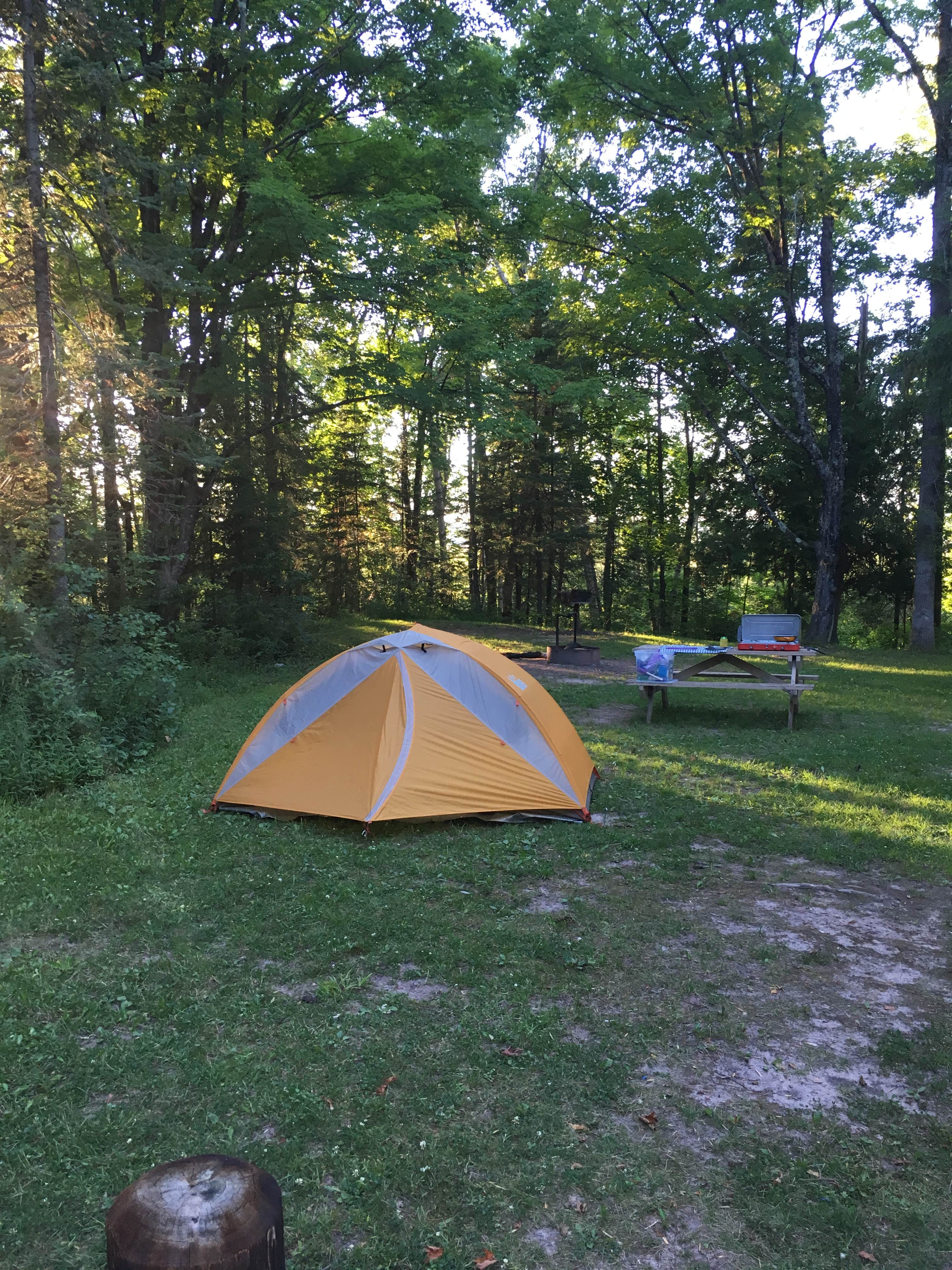 Annie C.'s photo at Prentice Park Campground near Mellen, WI