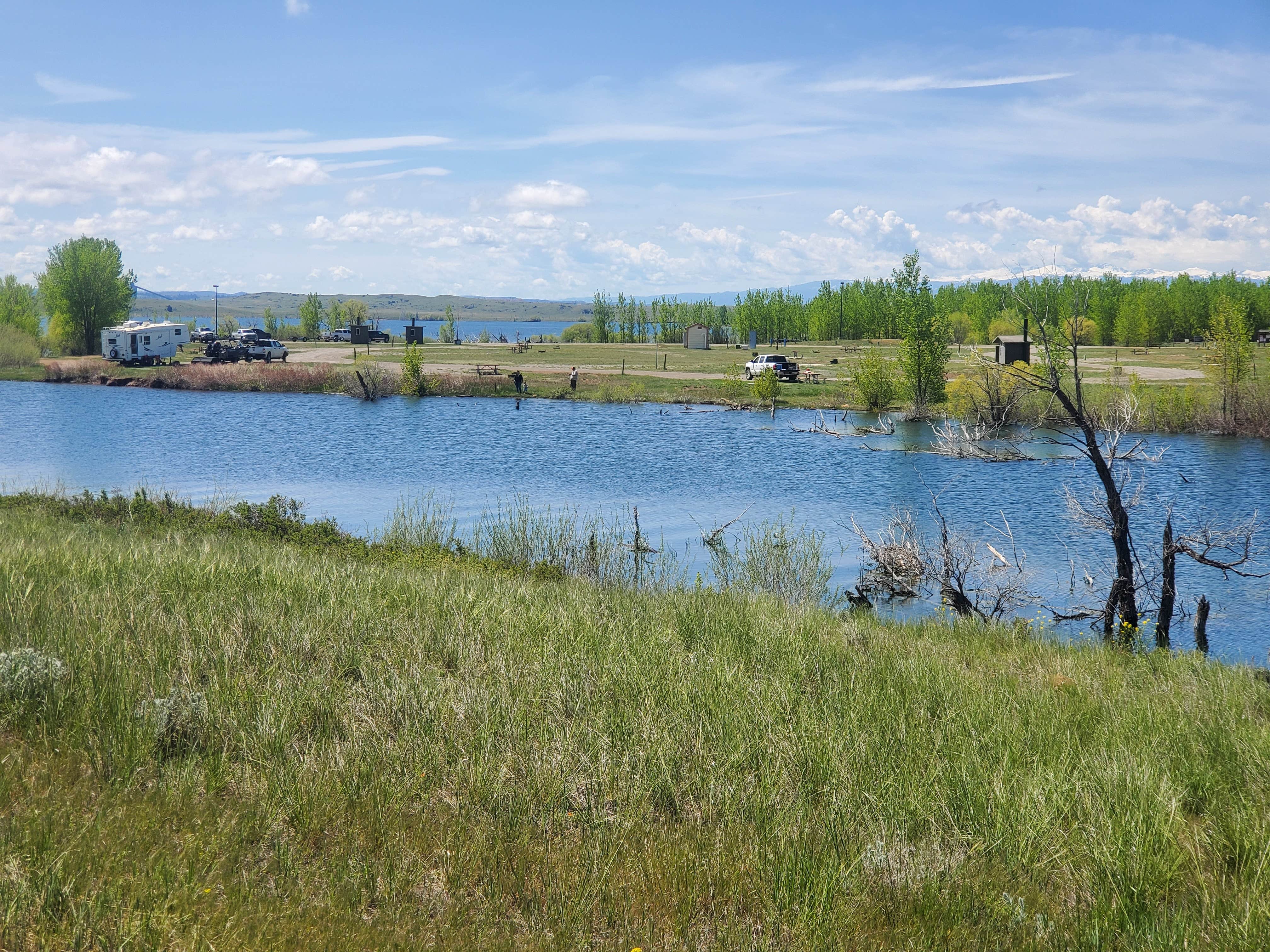 Camper-submitted photo at Tongue River State Park Campground near Dayton, WY