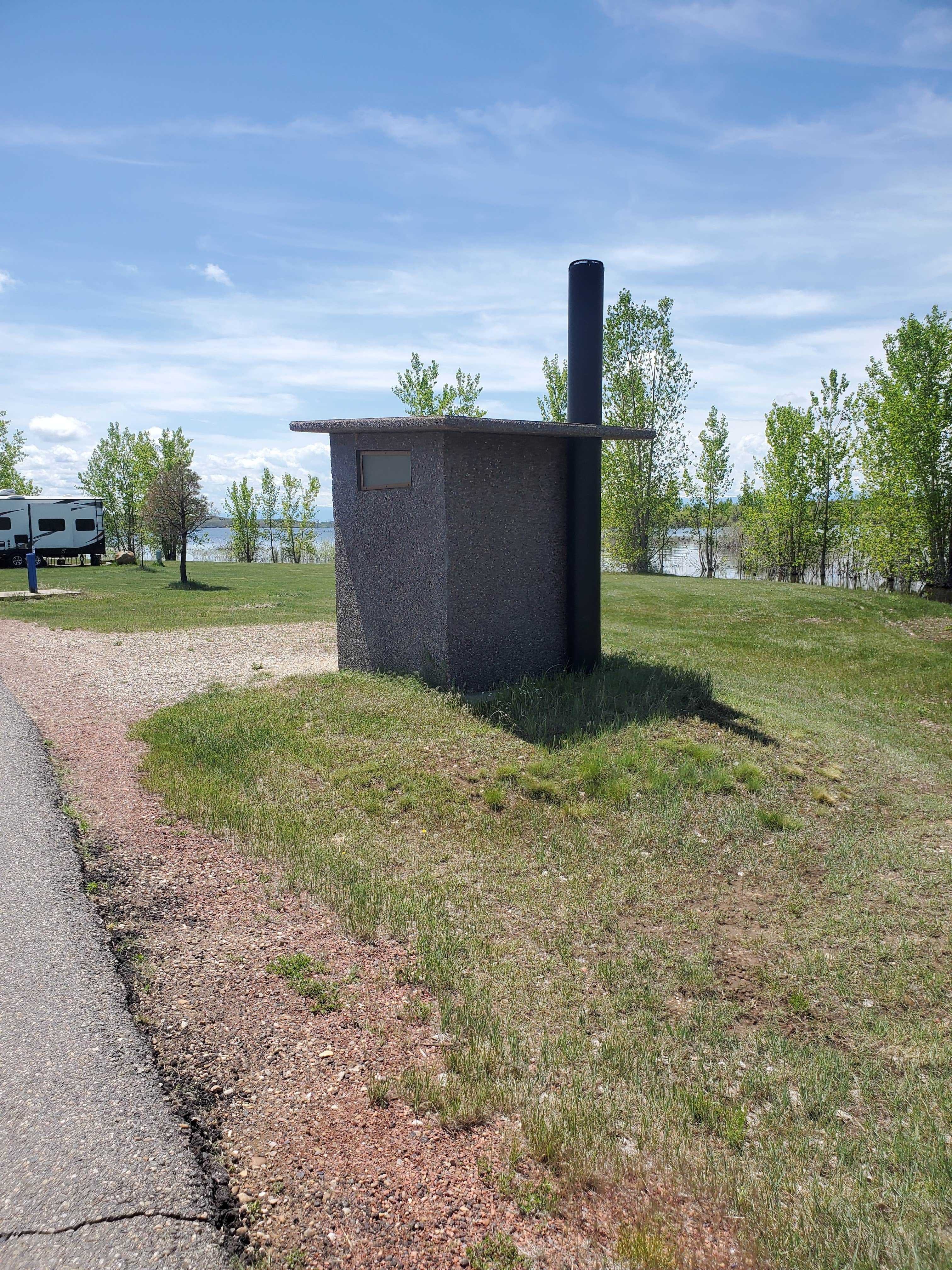 Mimi's photo of rv camping at Tongue River State Park Campground near Wolf, WY