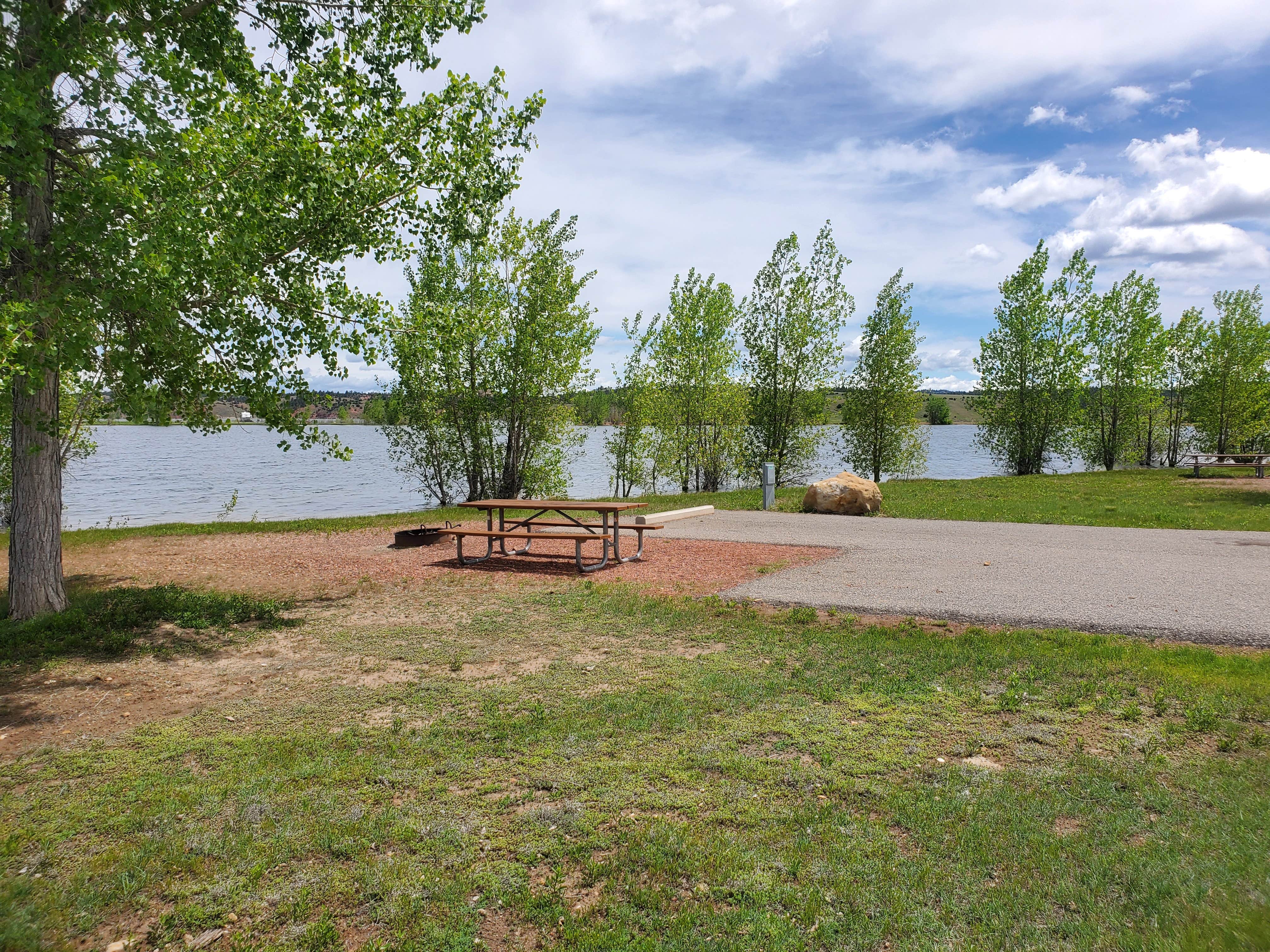 Camper-submitted photo at Tongue River State Park Campground near Dayton, WY