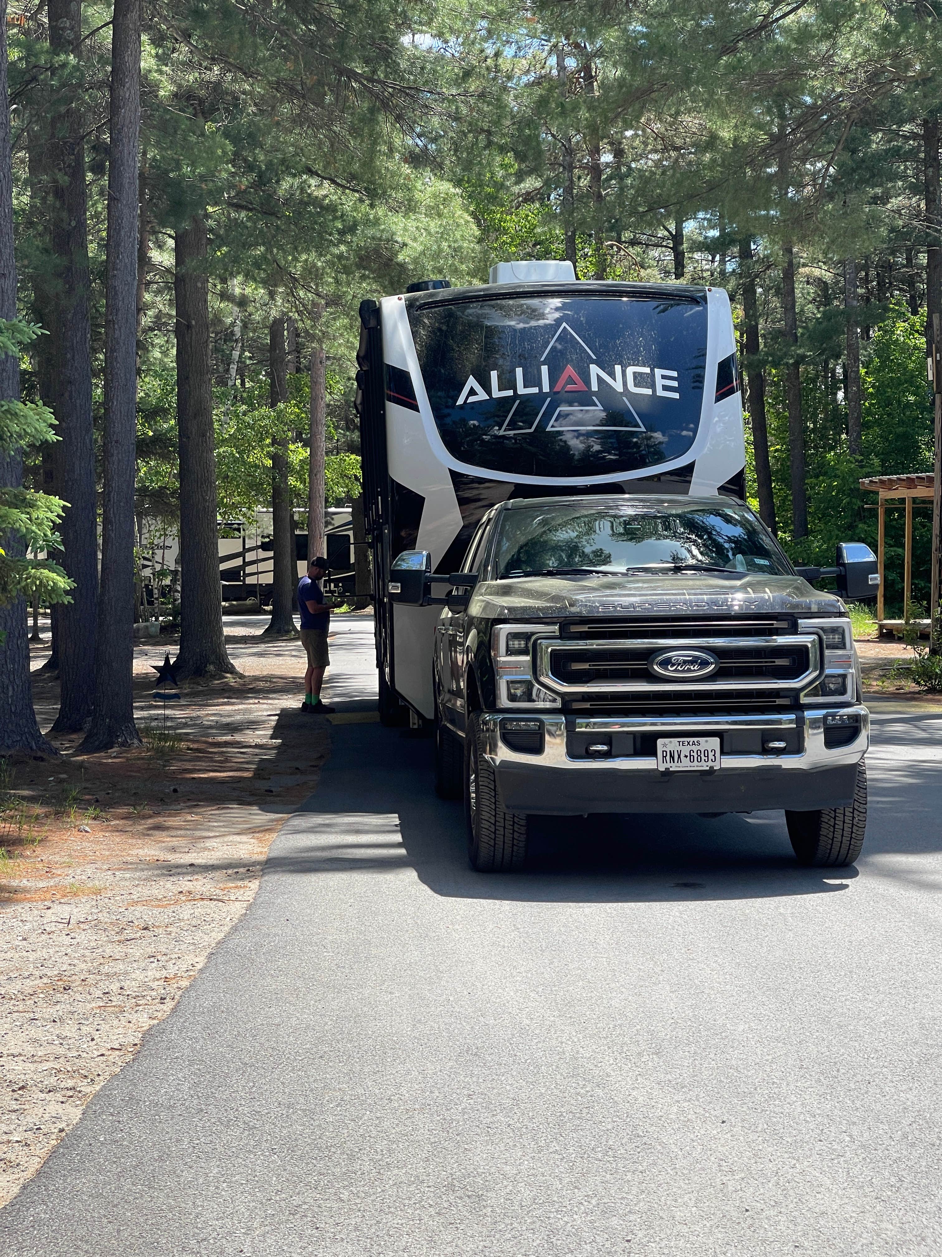 Mary Elisabeth D.'s photo of rv camping at Lake Placid/Whiteface Mountain KOA Holiday near Plattsburgh, NY