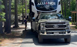Mary Elisabeth D.'s photo of rv camping at Lake Placid/Whiteface Mountain KOA Holiday near Plattsburgh, NY
