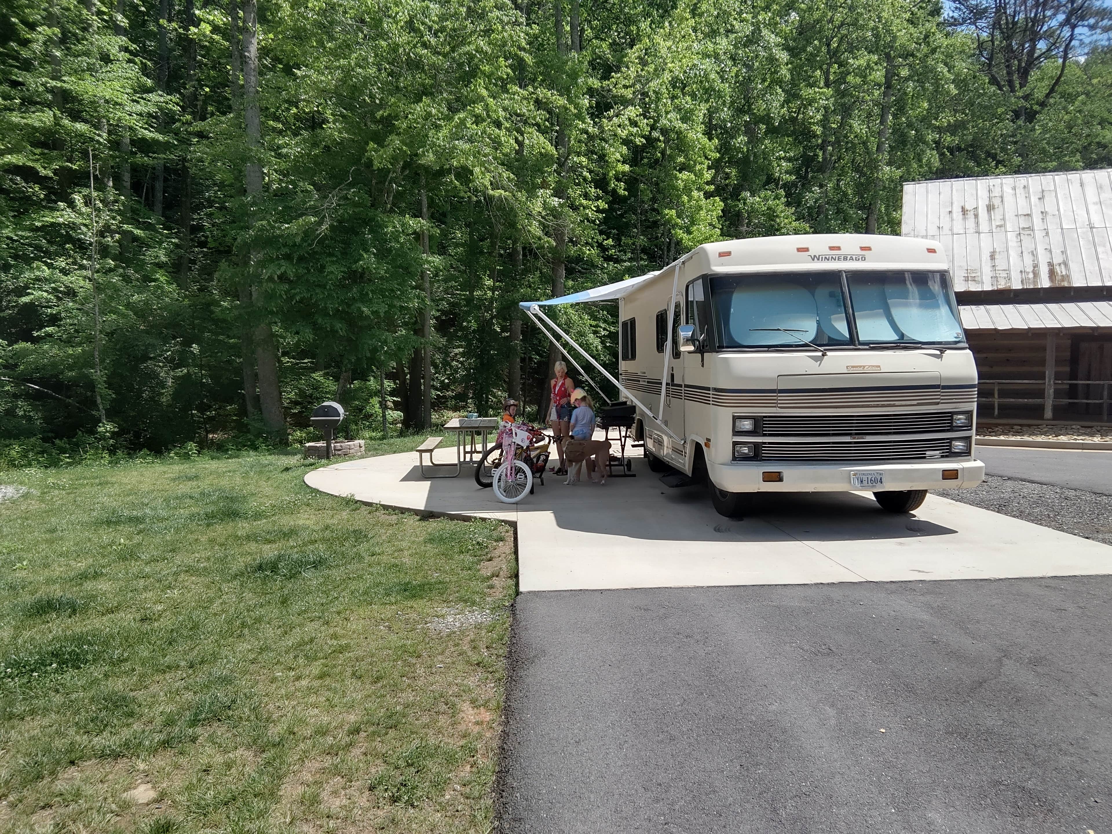 adam B.'s photo of rv camping at Yogi Bear's Jellystone Park Golden Valley near Casar, NC