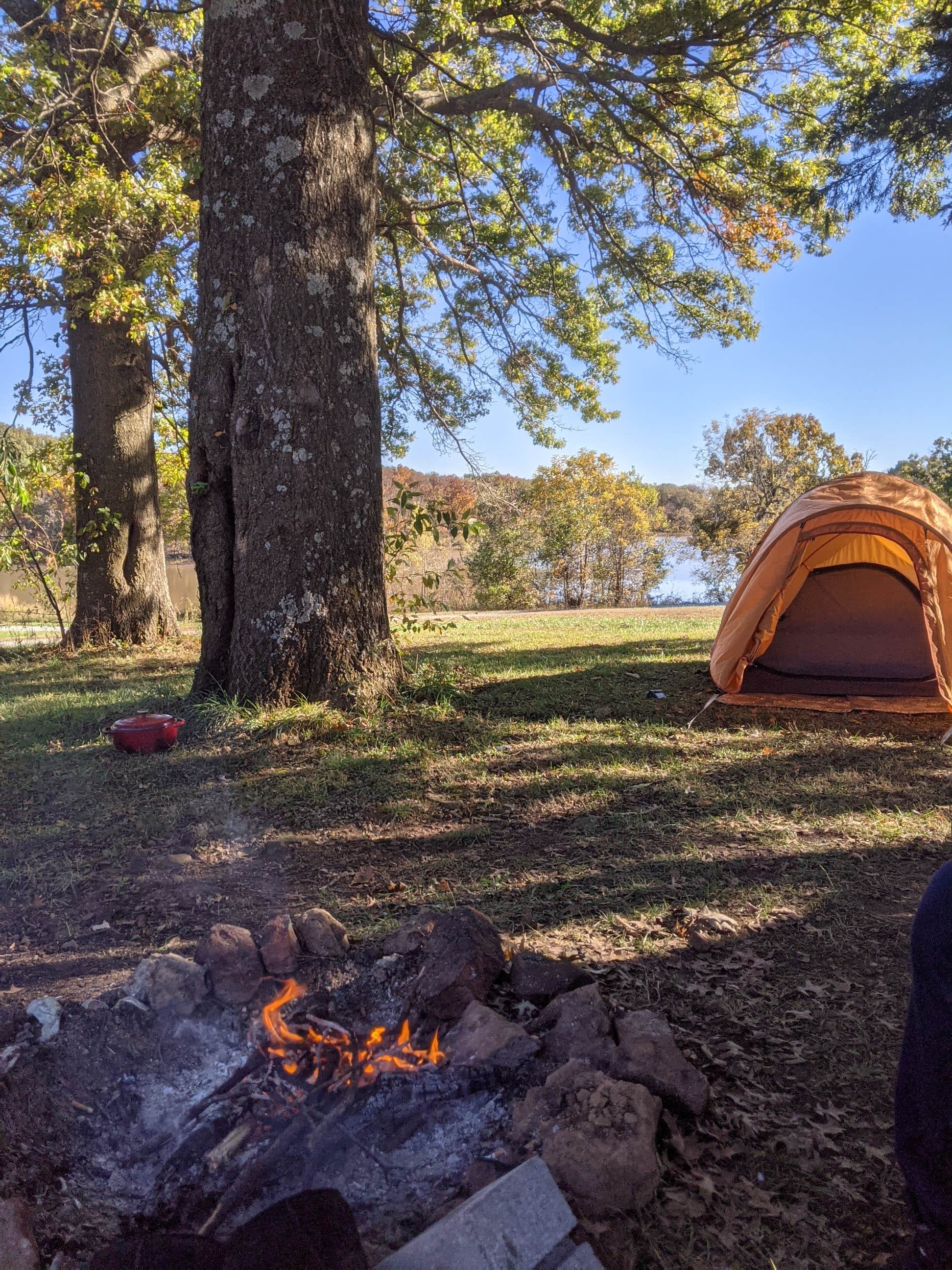Camper-submitted photo at Montrose Missouri Conservation Area Dispersed Camping near Garden City, MO