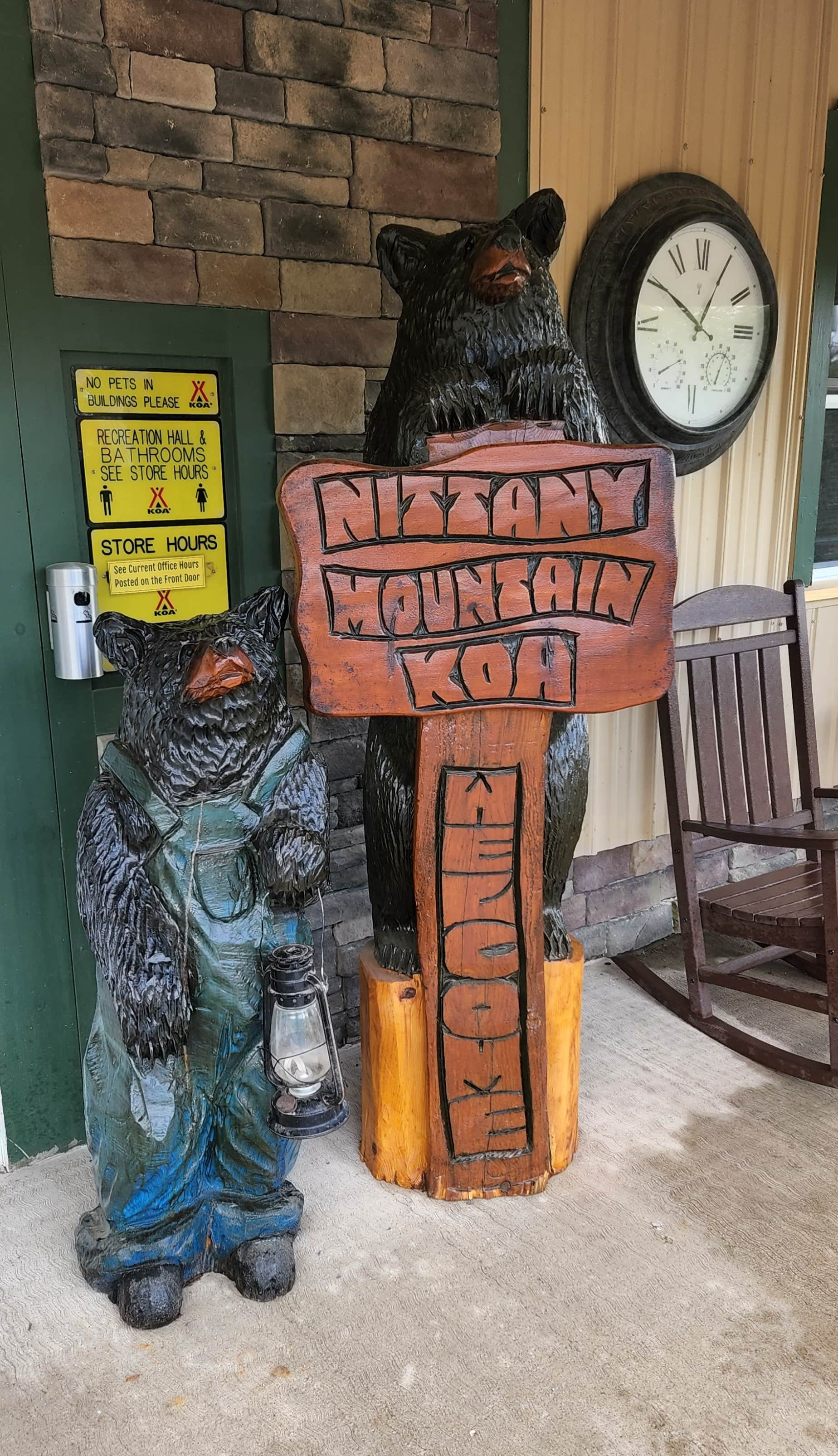 JOHN T.'s photo of camping with pets at Williamsport South-Nittany Mountain KOA in Pennsylvania