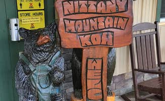 JOHN T.'s photo of camping with pets at Williamsport South-Nittany Mountain KOA near Rebersburg, PA