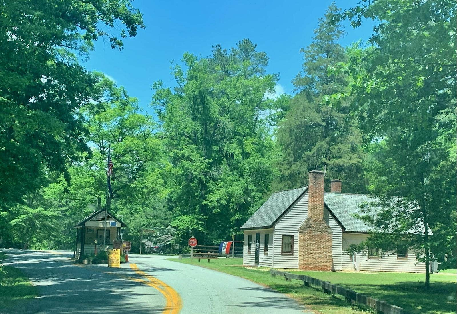 JOHN T.'s photo of glamping accommodations at Pocahontas State Park Campground near Lanexa, VA