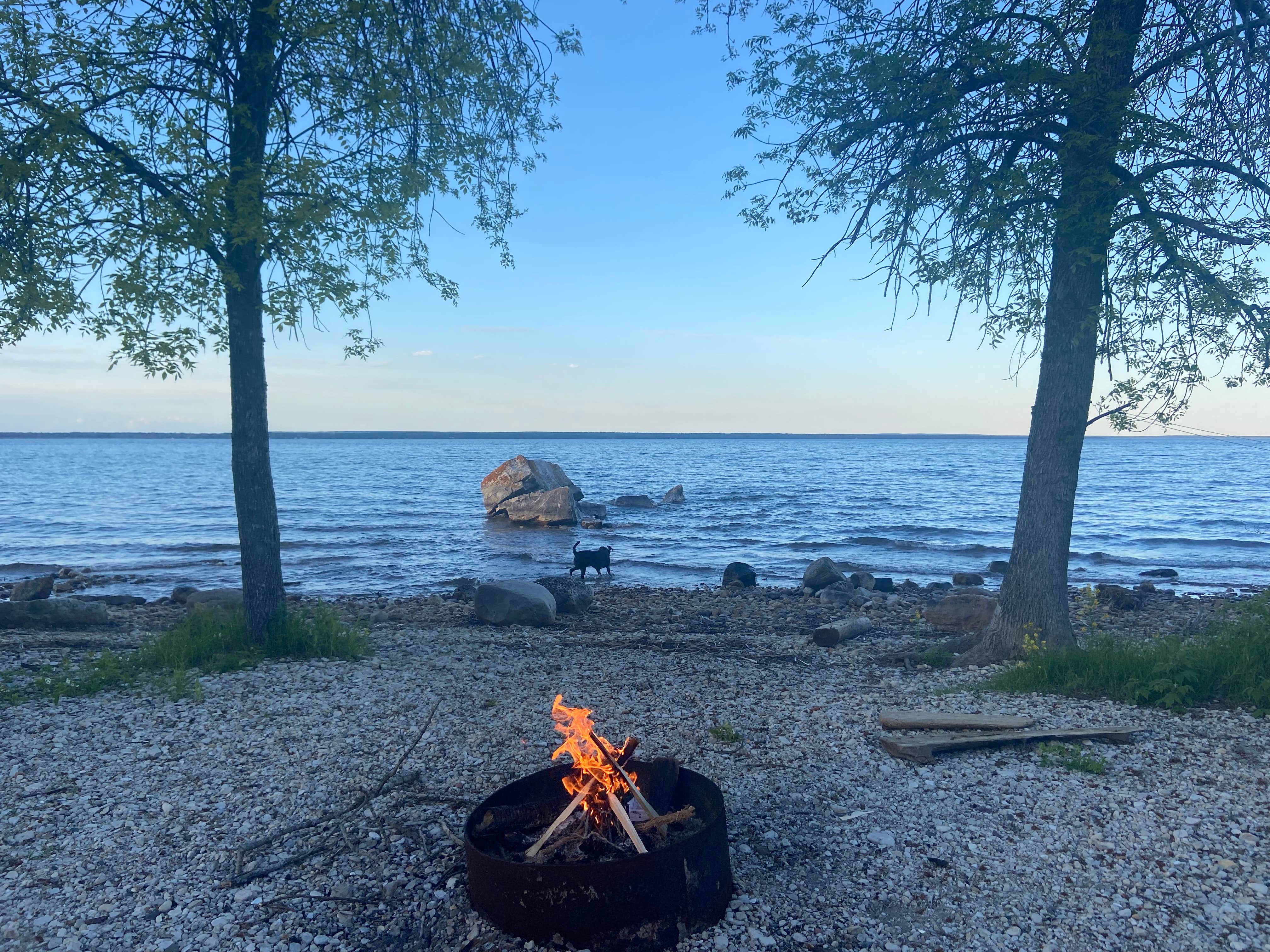 Camper-submitted photo at Reddmann's Sleepy Hollow near St. Ignace, MI