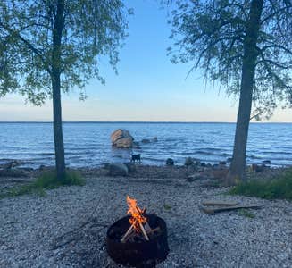 Camper-submitted photo from Lower Falls Campground — Tahquamenon Falls State Park