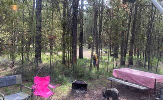 Christie U.'s photo of camping with pets at Thousand Trails Bend-Sunriver near Deschutes & Ochoco National Forests & Crooked River National Grassland