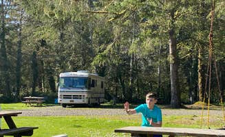 Christie U.'s photo of rv camping at Coyote Rock RV Resort & Marina near Seal Rock, OR