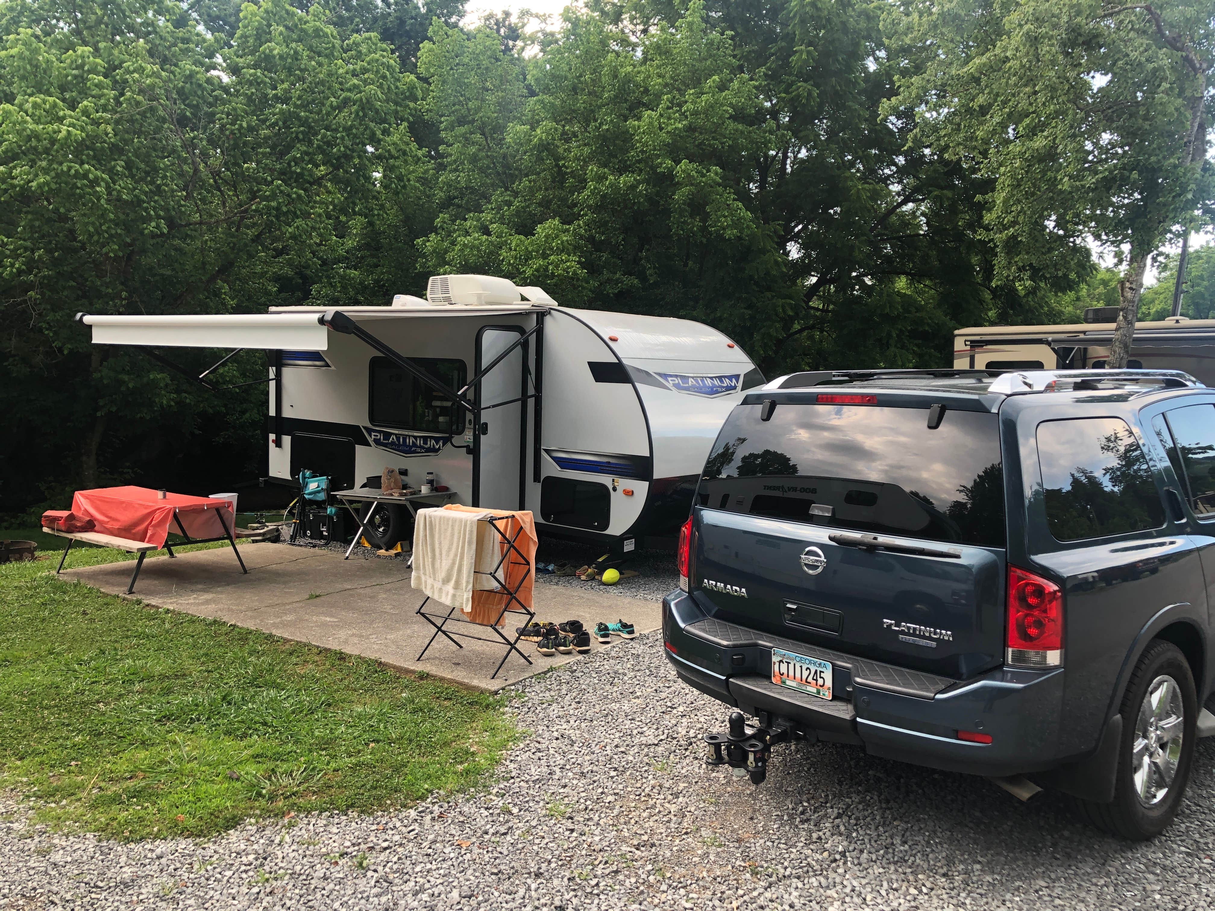 J. Blake S.'s photo of rv camping at Creekside RV Park near Tallassee, TN