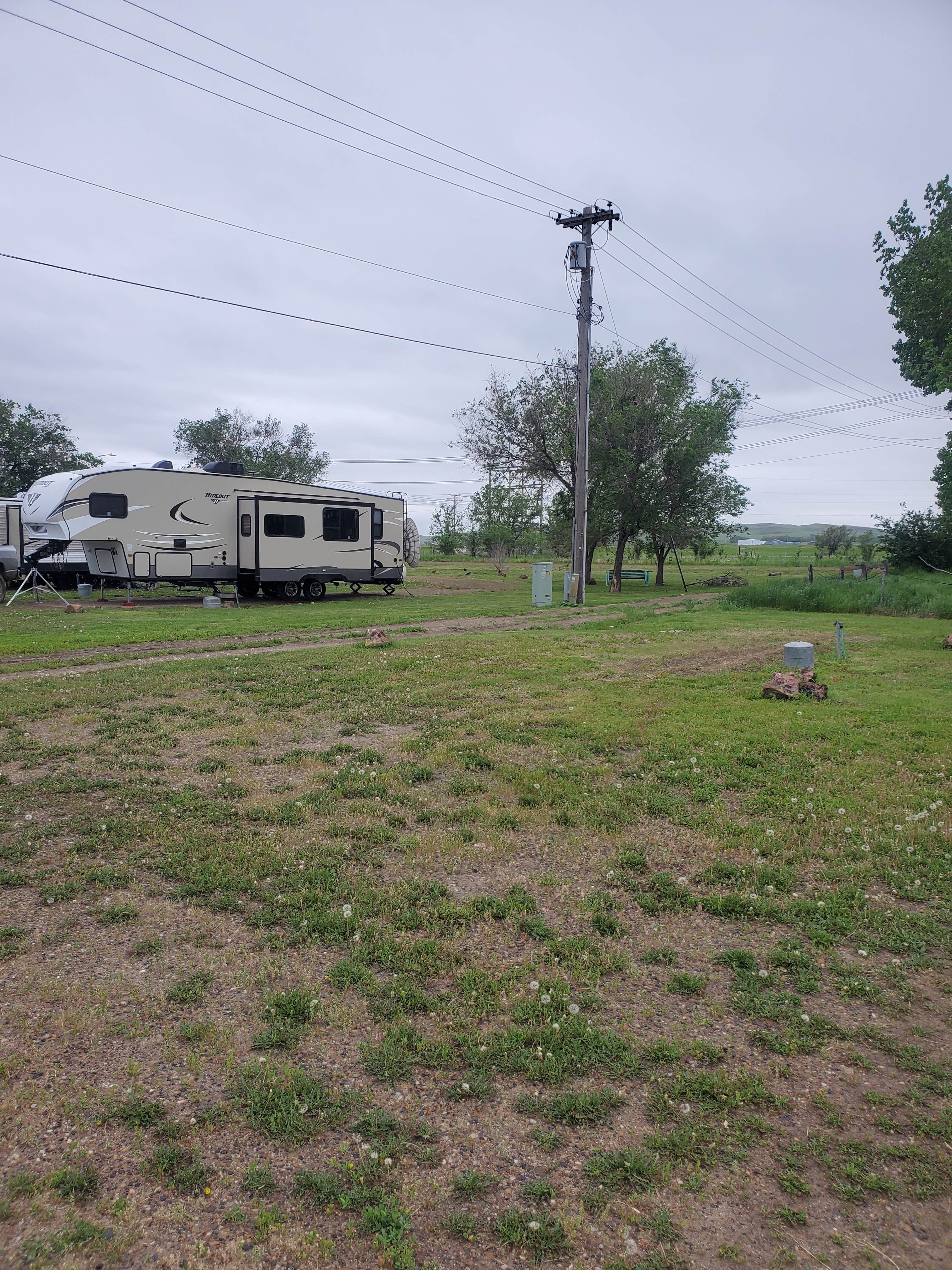 Mimi's photo of rv camping at Small Towne RV Campground near Miles City, MT