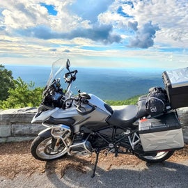 View from the nearby Cherohala Skyway.