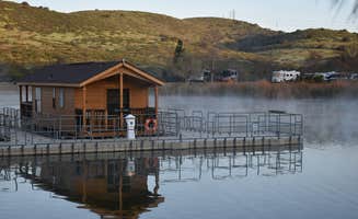 Shawna F.'s photo of glamping accommodations at Santee Lakes Recreation Preserve near Pauma Valley, CA