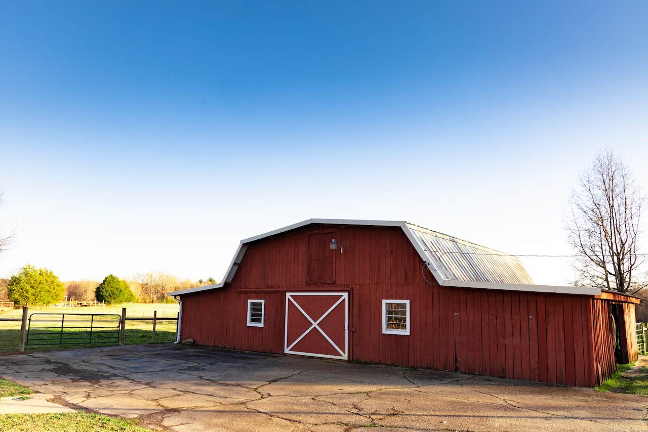 Camper submitted image from Moon Lake Farm - Kitchen, Fishing, Showers - 2