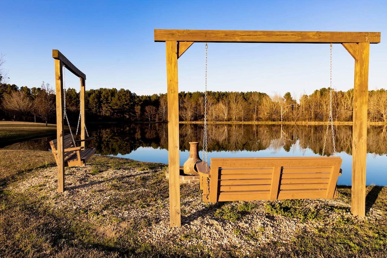 Camper-submitted photo at Moon Lake Farm - Kitchen, Fishing, Showers near Fulton, MS