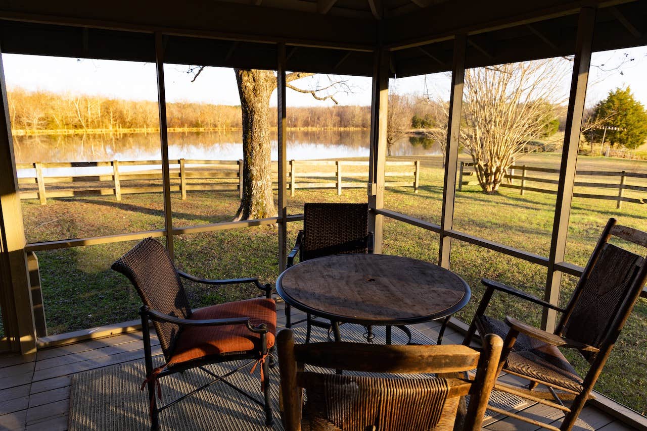 Camper-submitted photo at Moon Lake Farm - Kitchen, Fishing, Showers near Fulton, MS