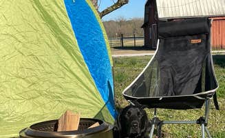 John D.'s photo of camping with pets at Moon Lake Farm - Kitchen, Fishing, Showers near Oxford, MS