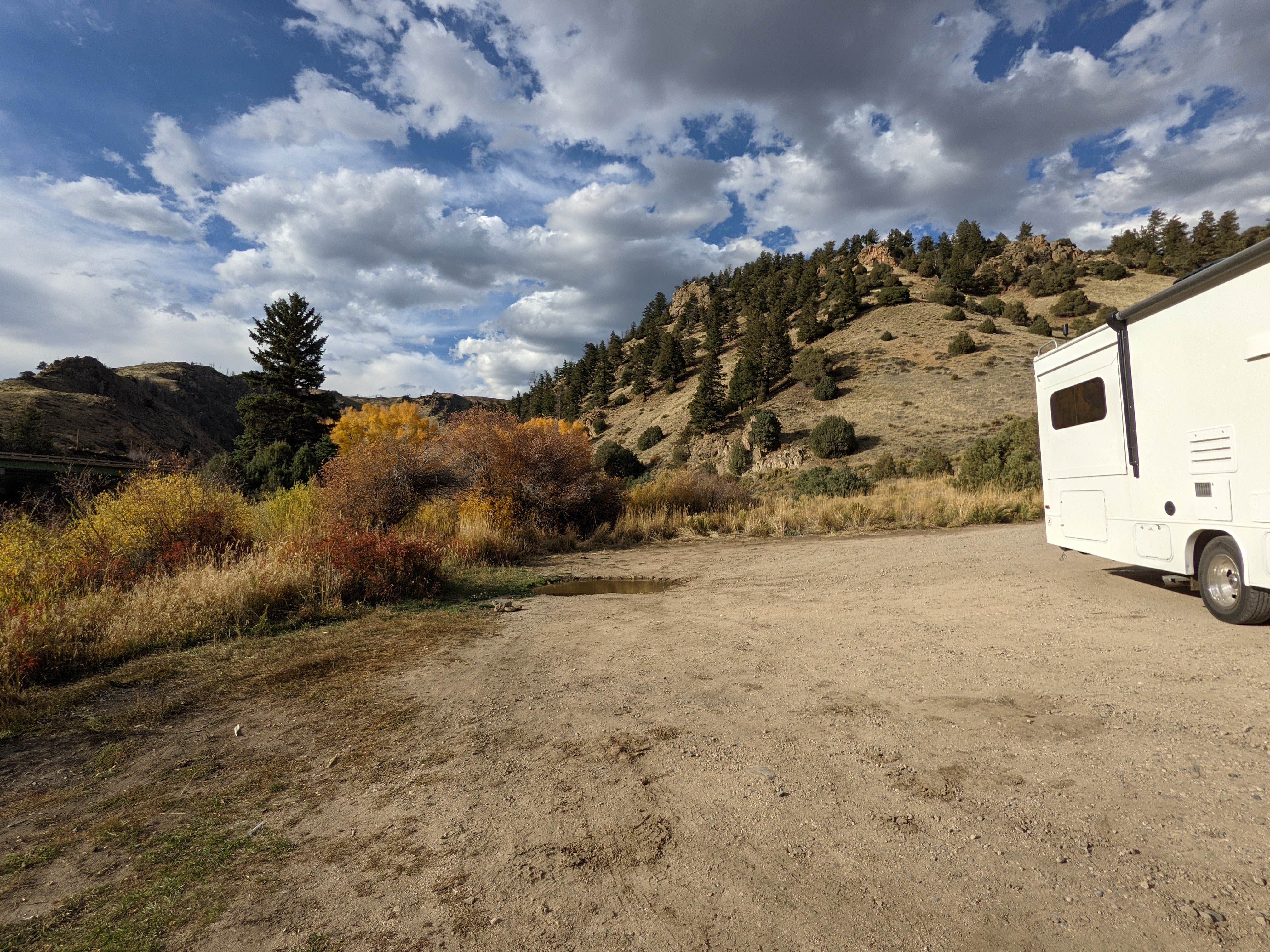 Camper-submitted photo at Hot Sulphur Springs SWA - Joe Gerrans Unit near Kremmling, CO