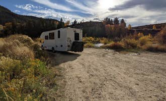 Camping near Illinois Pass on Willow Creek: Hot Sulphur Springs SWA - Joe Gerrans Unit, Parshall, Colorado