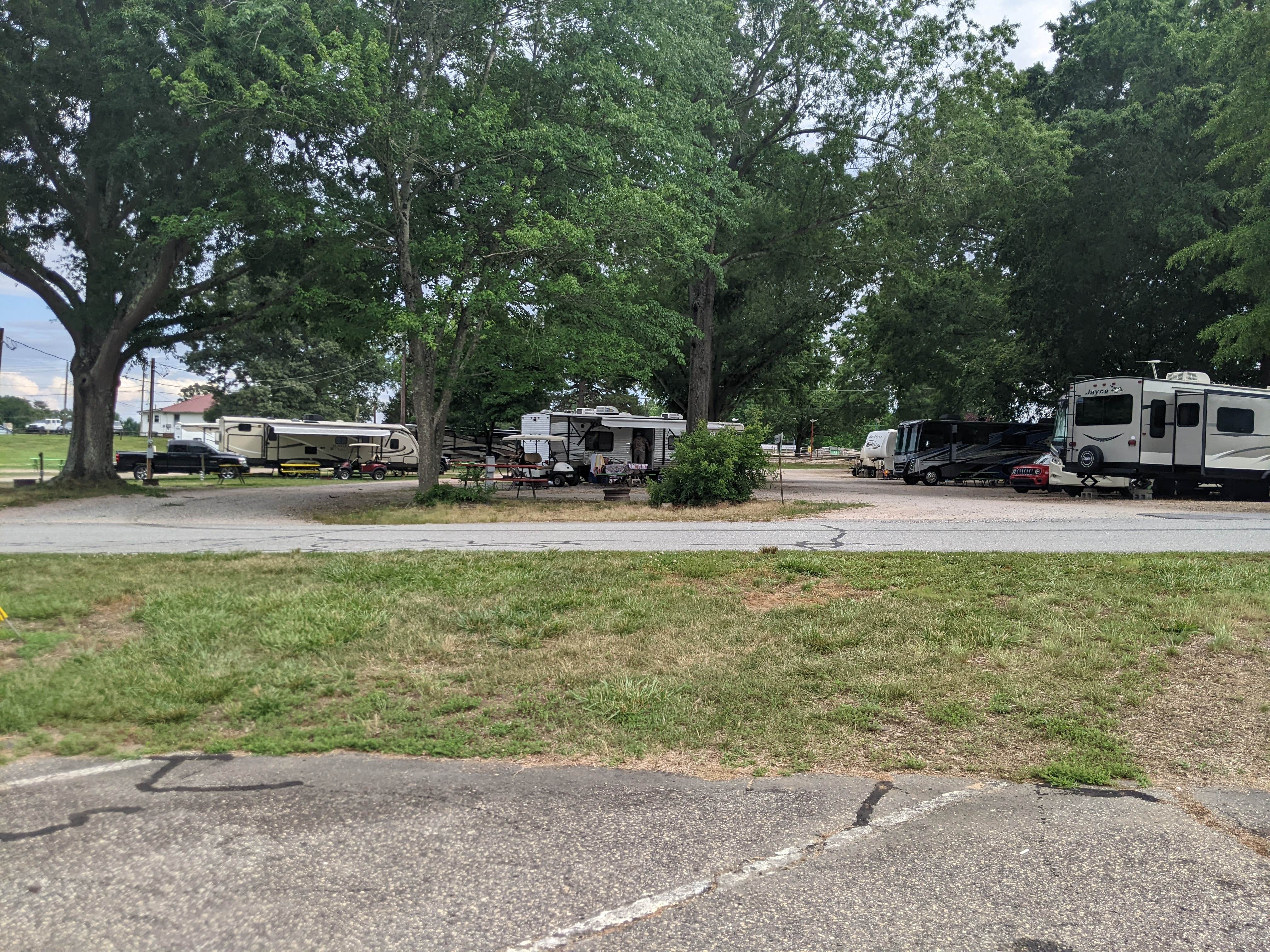 Jenny C.'s photo of rv camping at Cross Country Campground near Sherrills Ford, NC