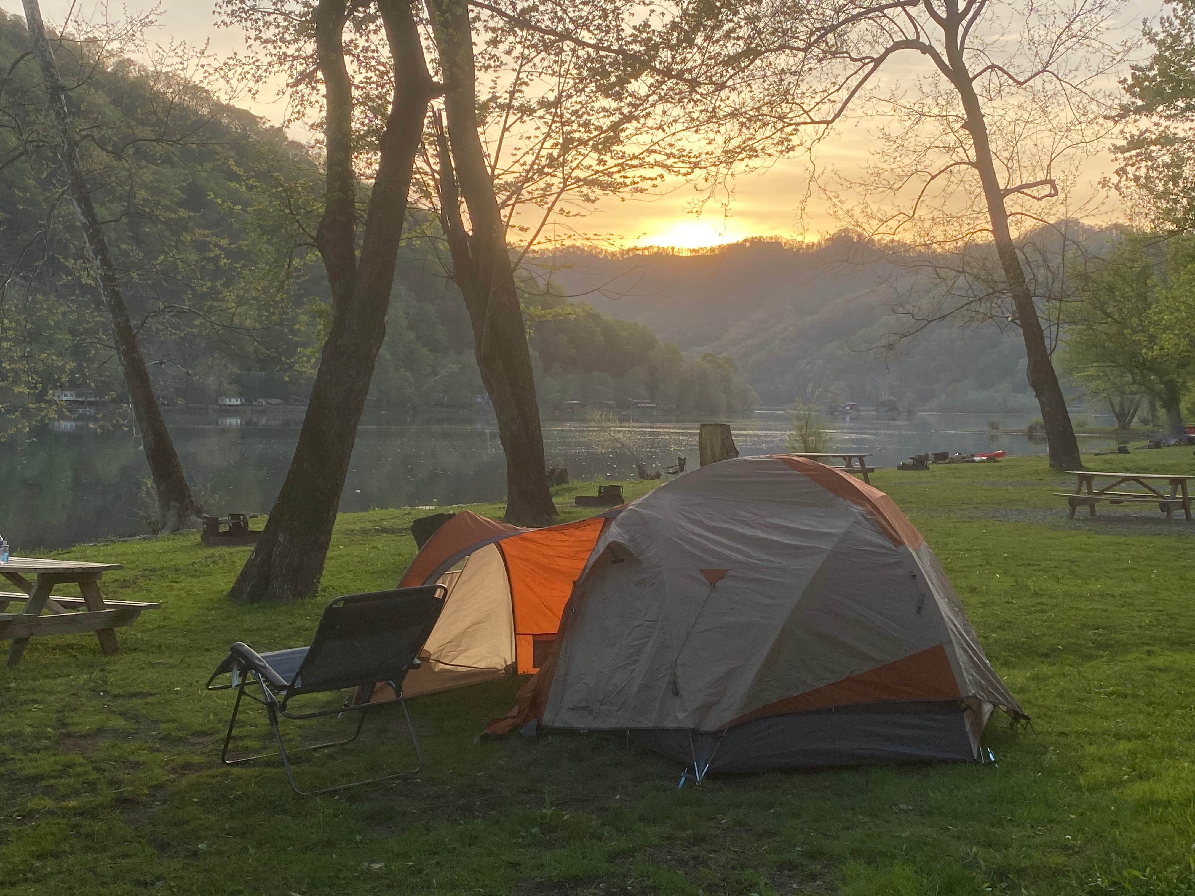 Camper-submitted photo at New River Campground near Charleston, WV