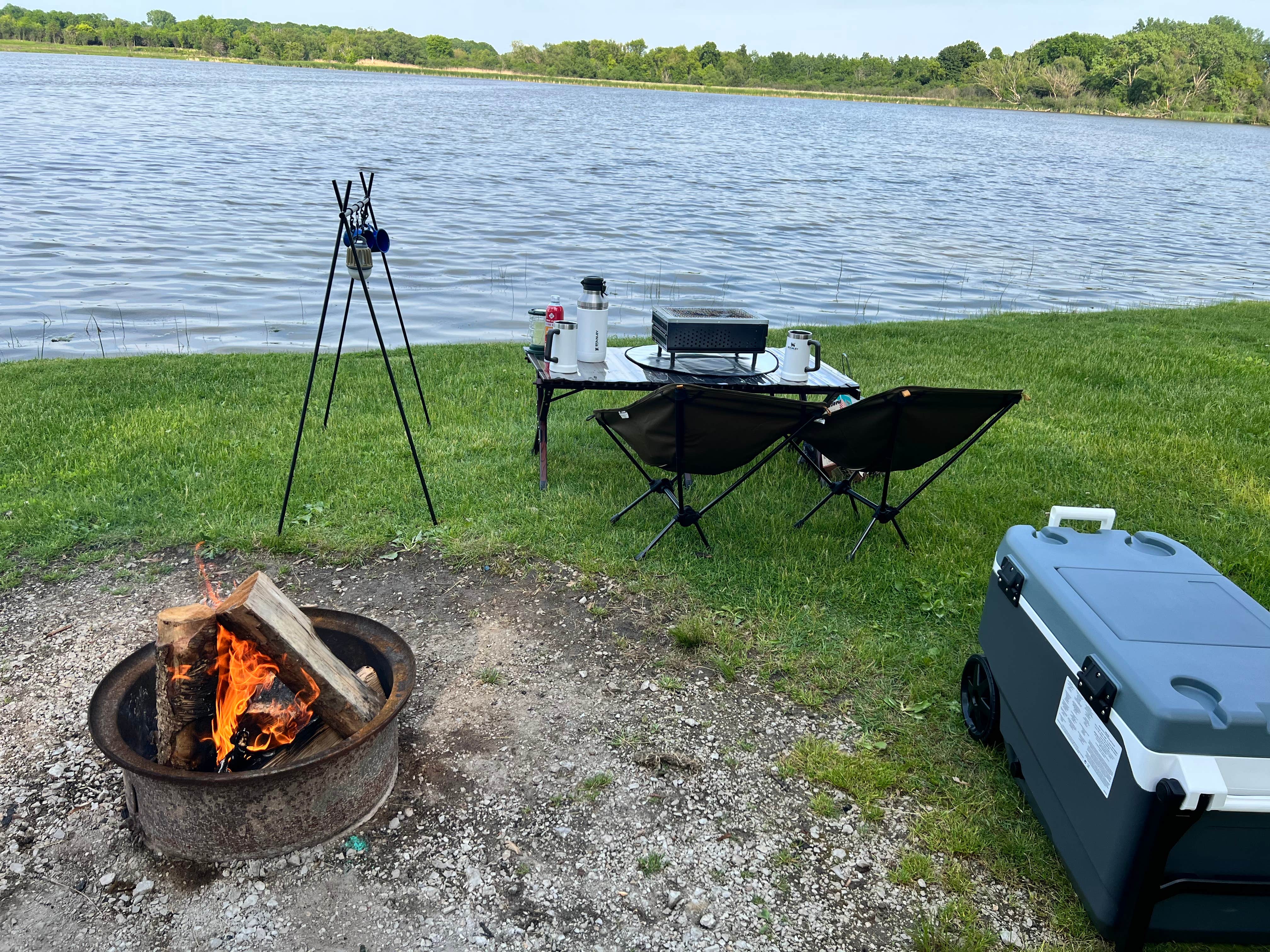 Camper-submitted photo at Fish Lake Beach Camping Resort near Lemont, IL