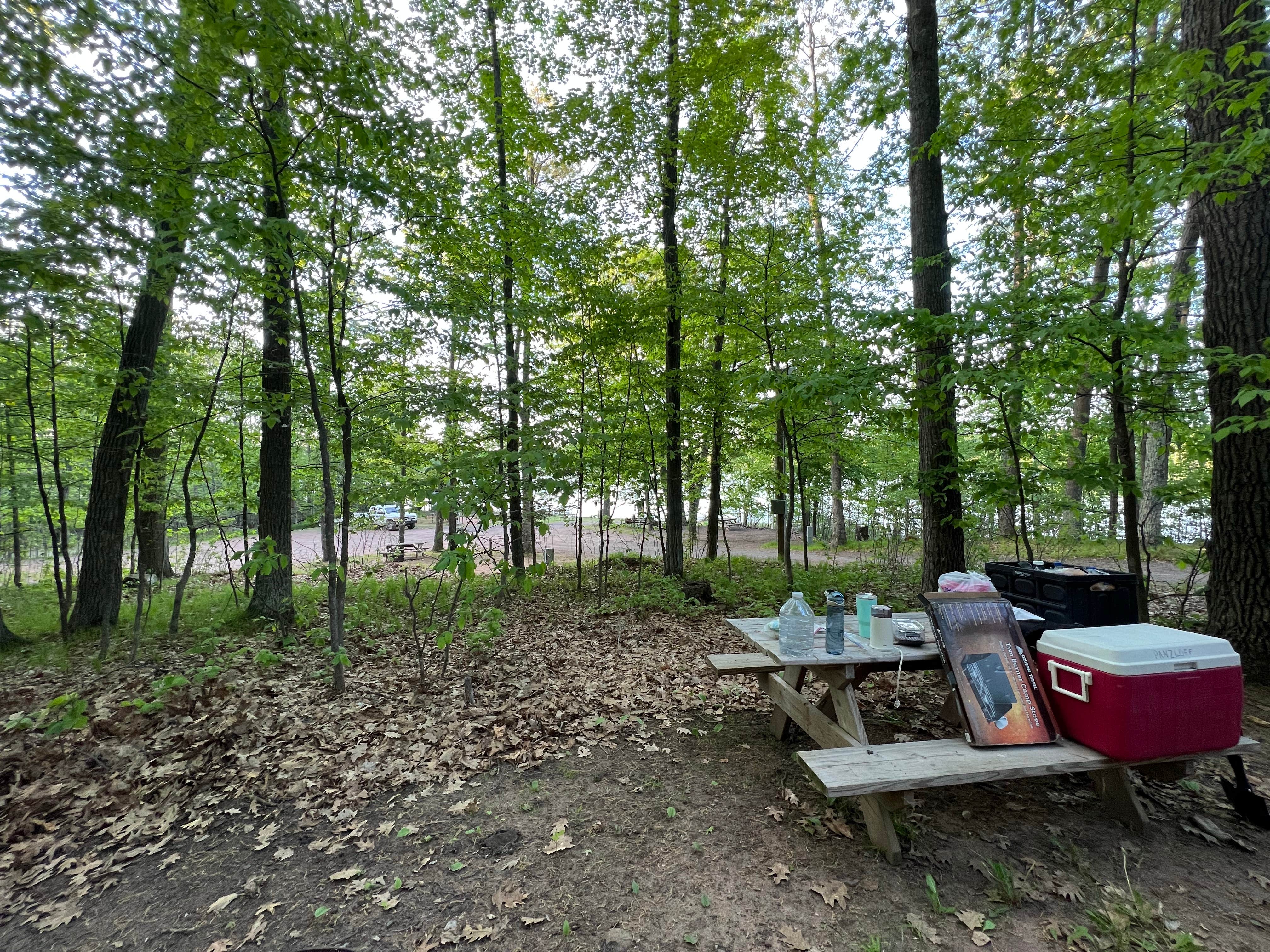 Camper-submitted photo at Delta Lake County Park near Drummond, WI