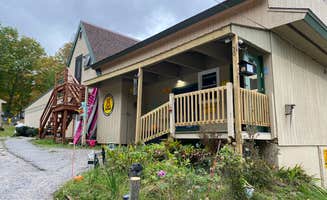 Rachel P.'s photo of a cabin at Augusta / Gardiner KOA near Thomaston, ME