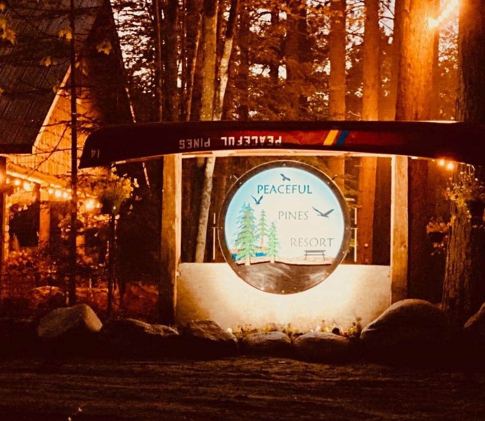 Camper-submitted photo at Peaceful Pines Resort near Minocqua, WI