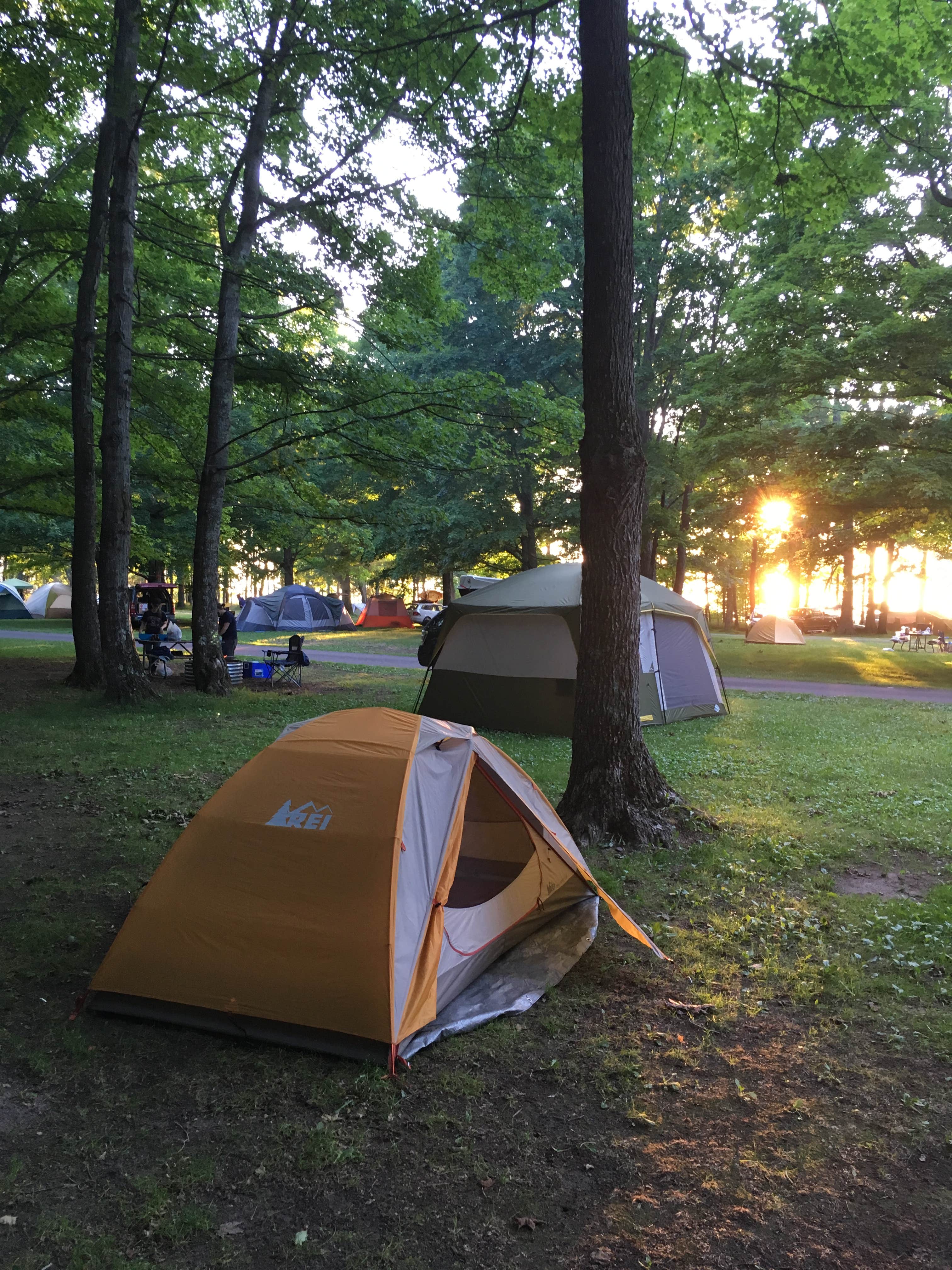 Annie C.'s photo at Presque Isle - Porcupine Mountains State Park near White Pine, MI