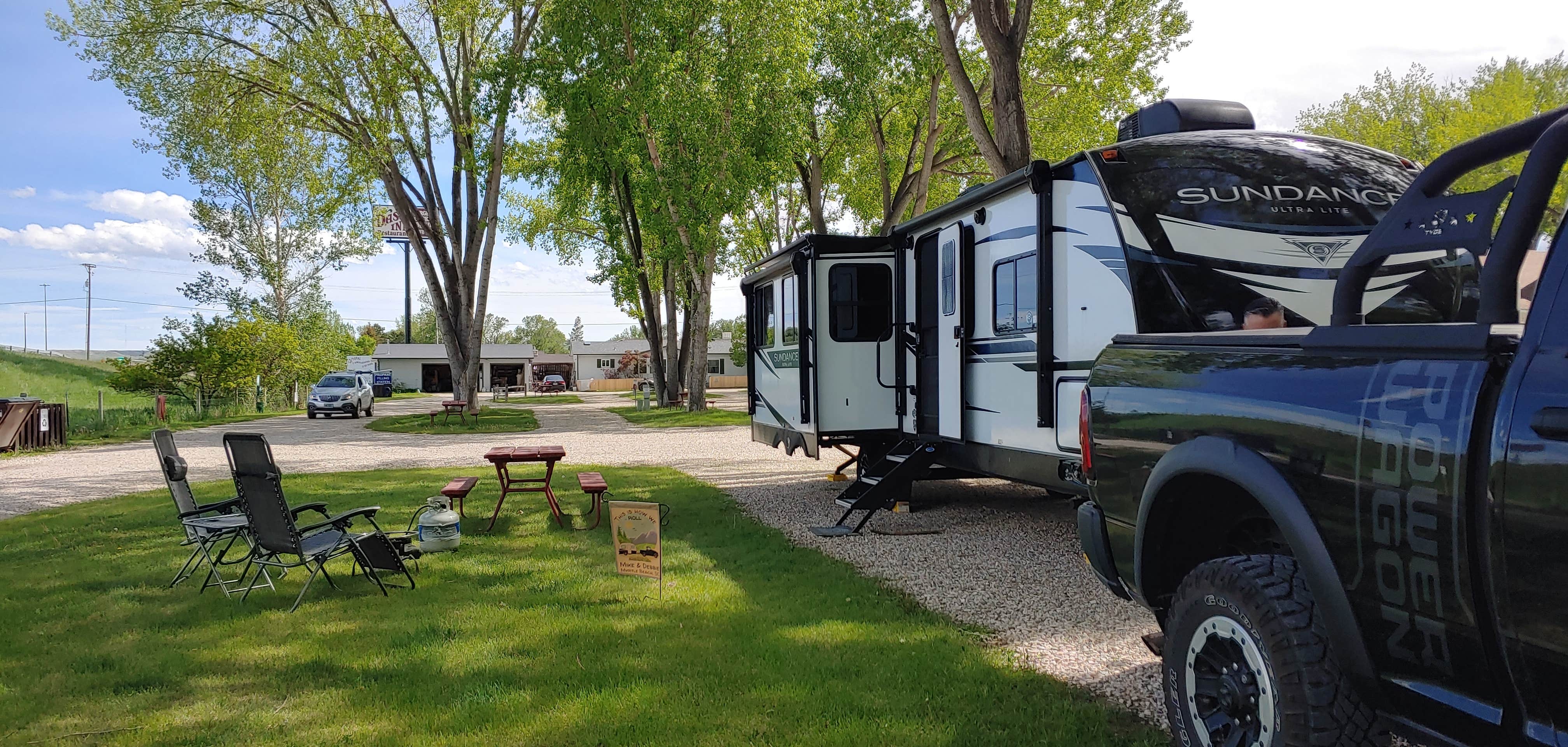 deb K.'s photo of rv camping at Indian Campground near Saddlestring, WY