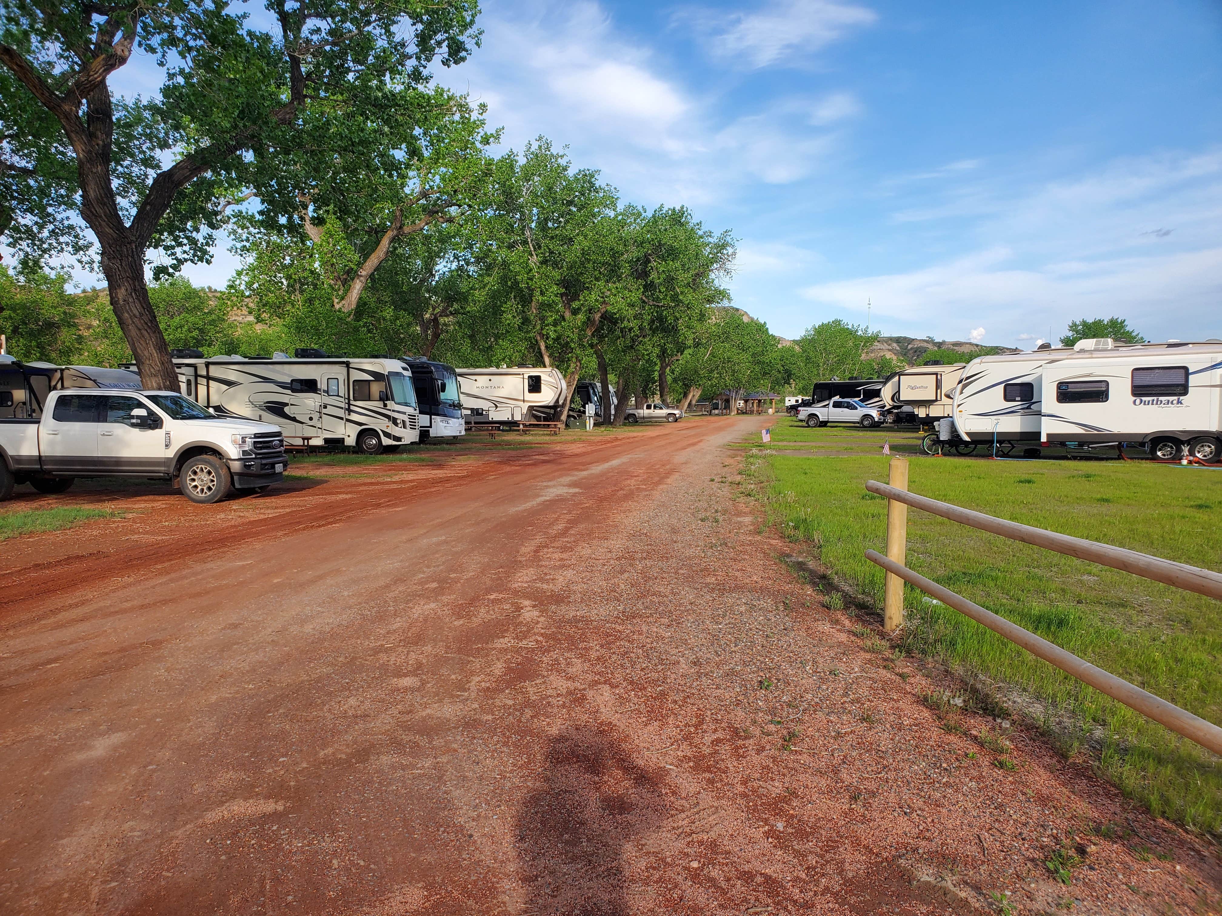 Mimi's photo of rv camping at Medora Campground near Killdeer, ND