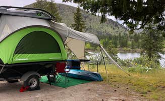 Christine R.'s photo of tent camping at Antilon Lake Campground near Chelan, WA