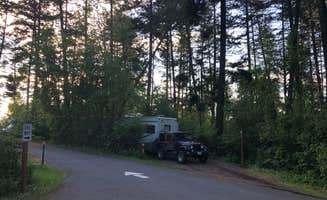Fred M.'s photo of rv camping at Wayfarers State Park Campground near Big Arm, MT