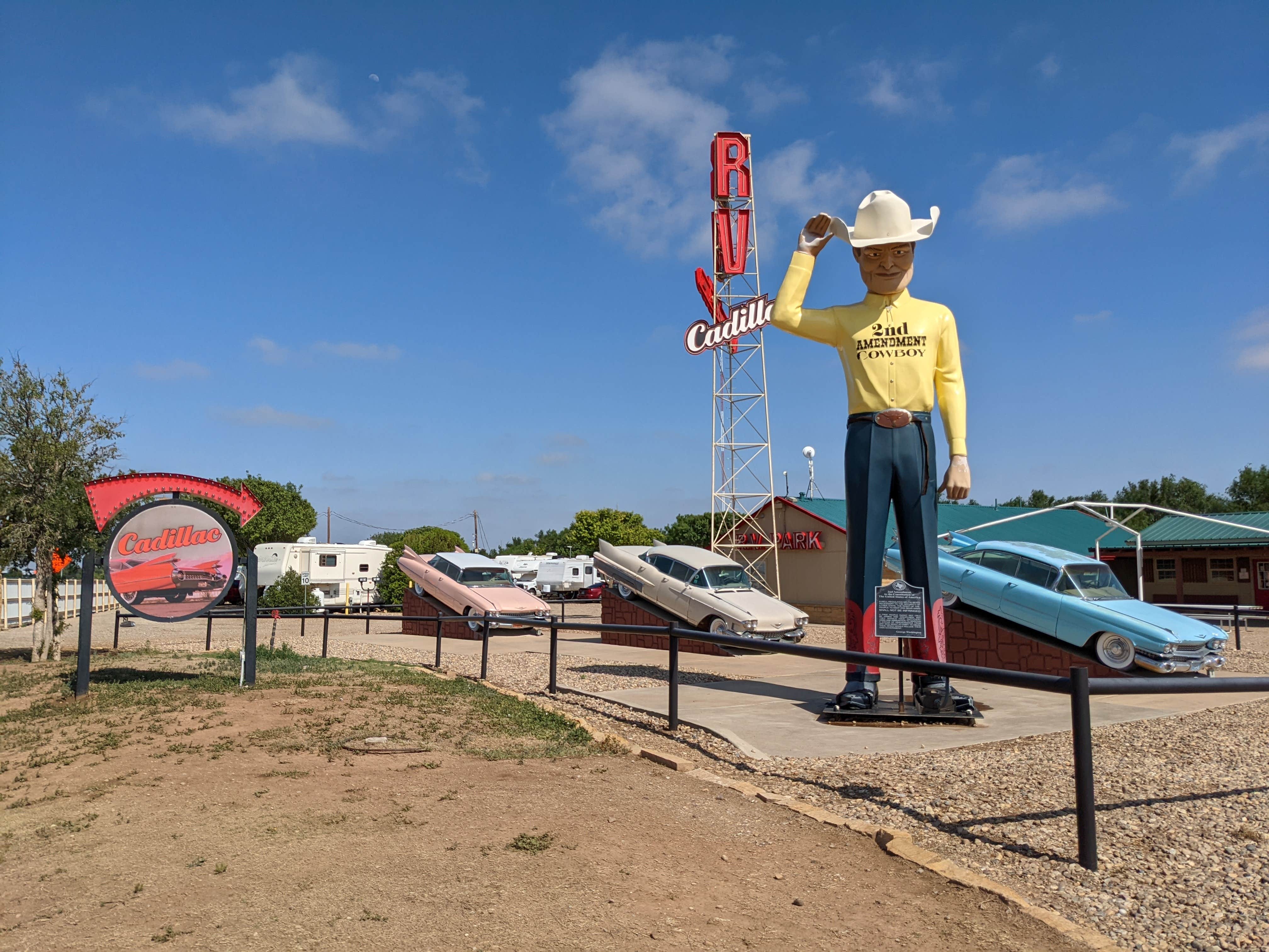 Camper submitted image from Cadillac Ranch RV Park and Campground - 1