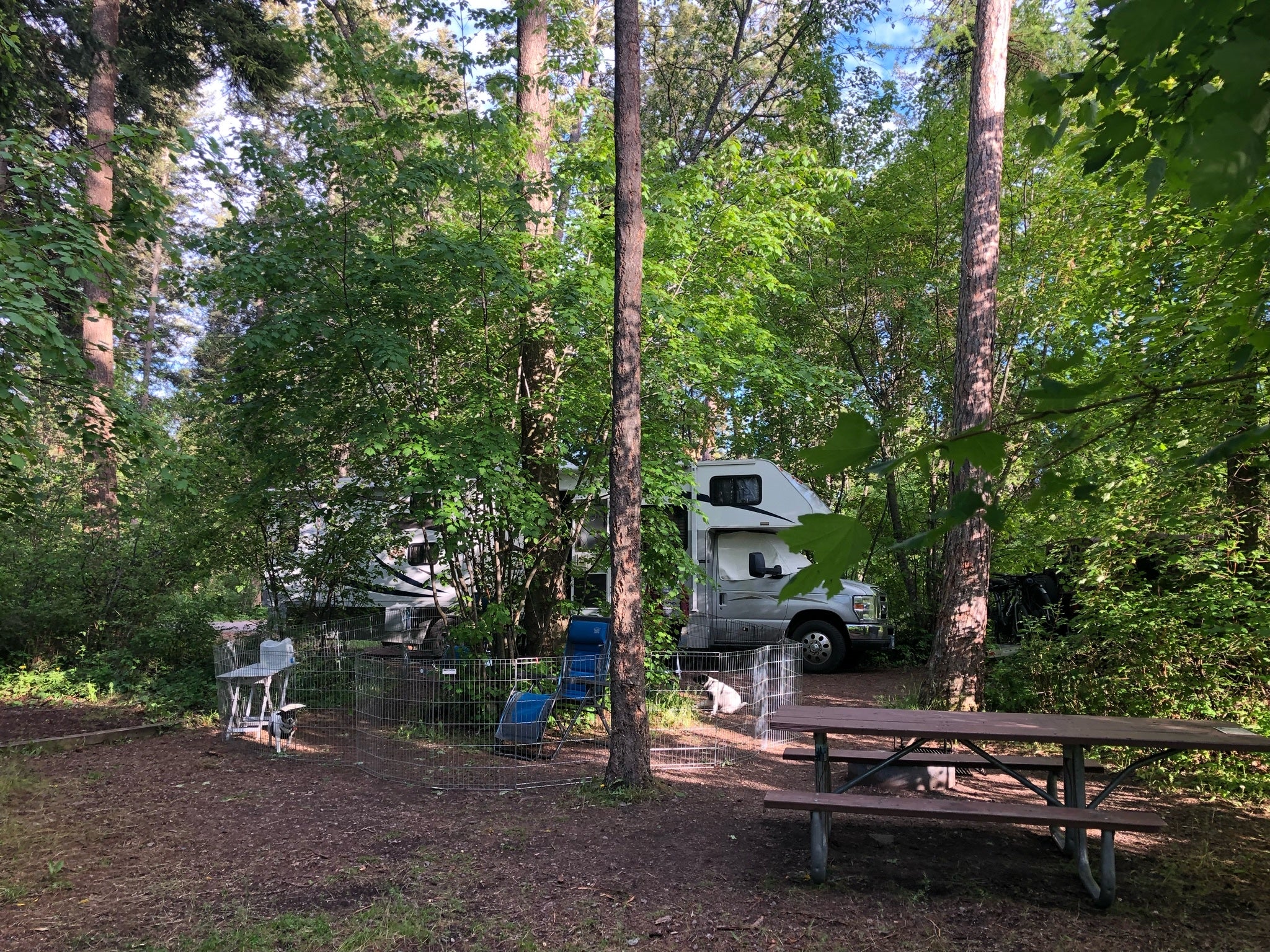 Camper submitted image from Wayfarers State Park Campground - 1