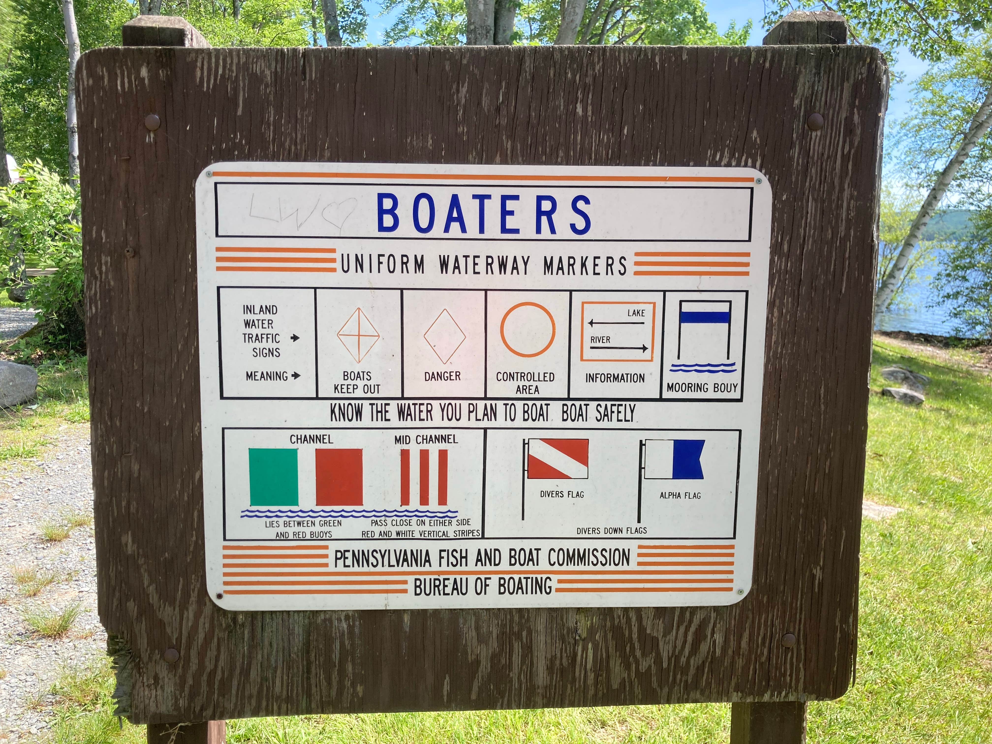 Camper-submitted photo at Wilsonville Rec Area near Hawley, PA