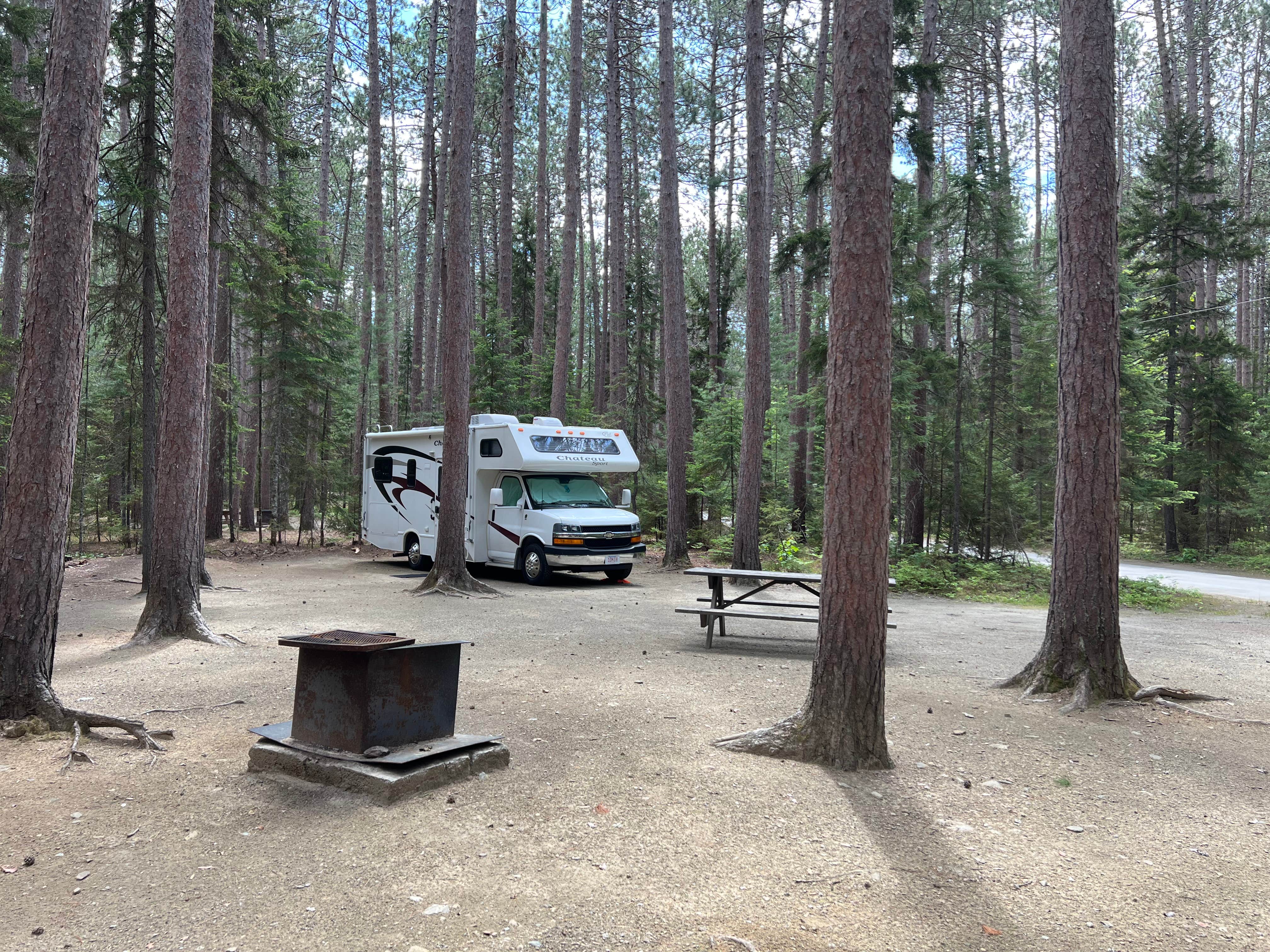 Dwayne B.'s photo of rv camping at Cathedral Pines Campground near Caratunk, ME