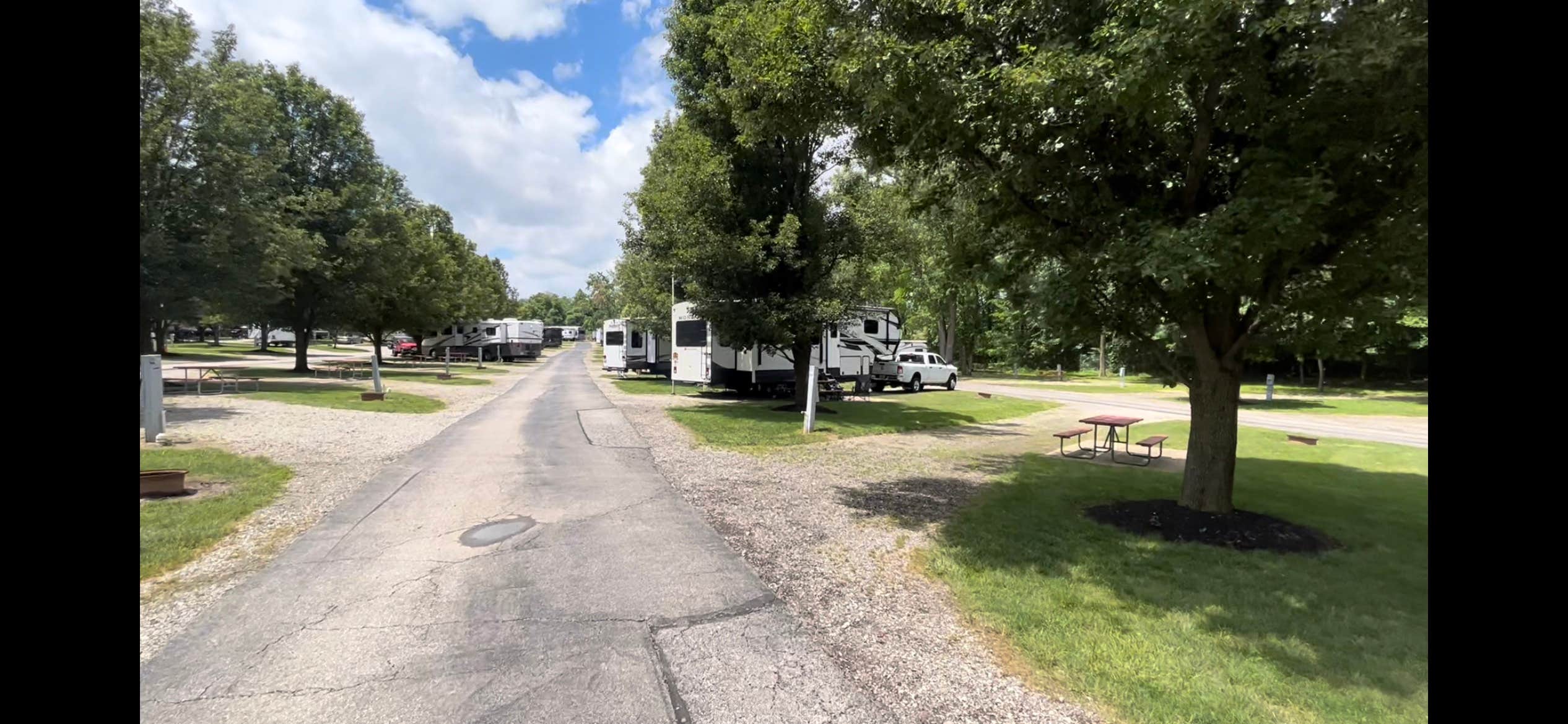 Jeff & Steff’s Excellent Adventure's photo of rv camping at Cross Creek Camping Resort near Alum Creek Lake